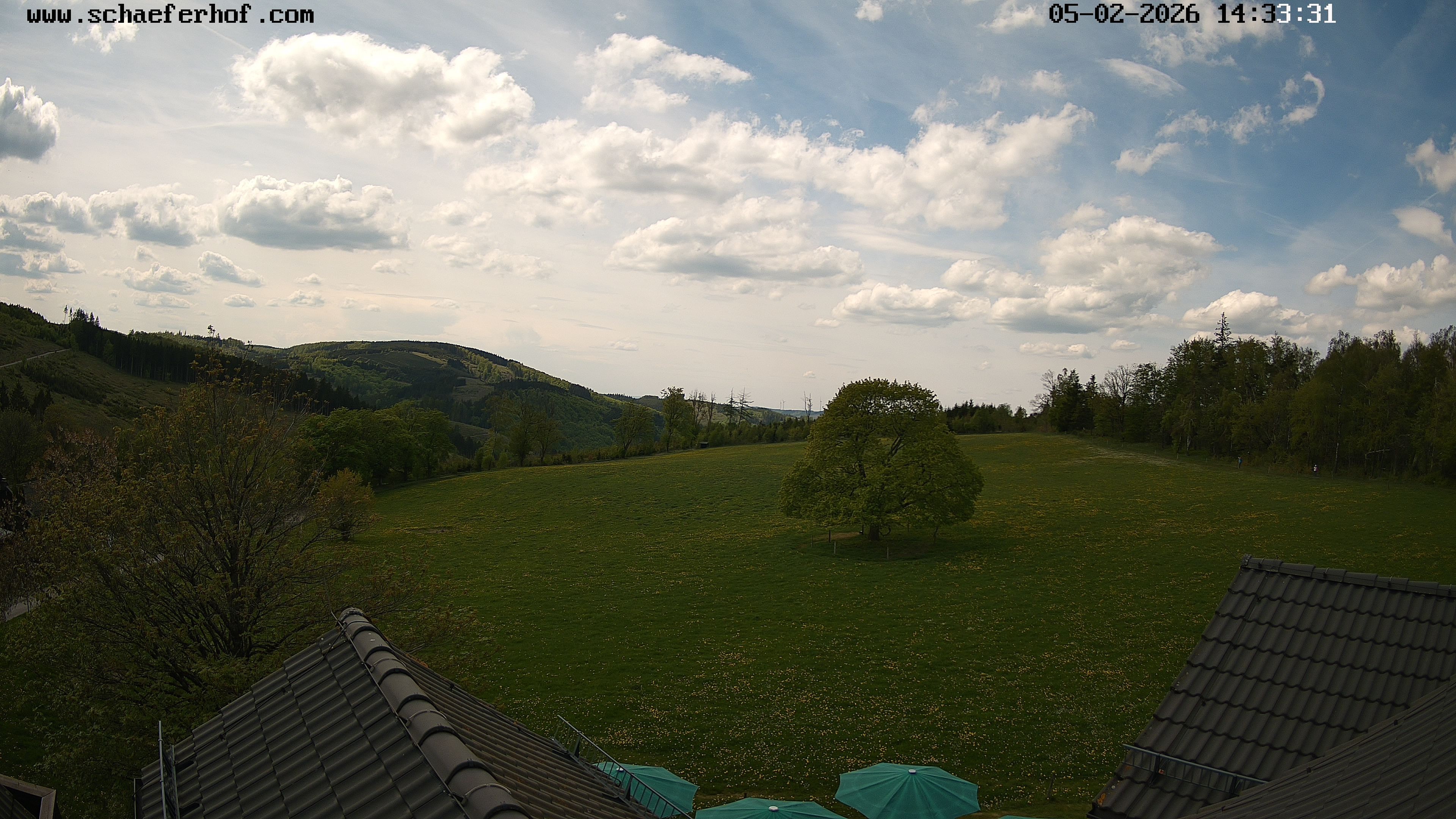 Archiv Foto Webcam Schäferhof im Sauerland