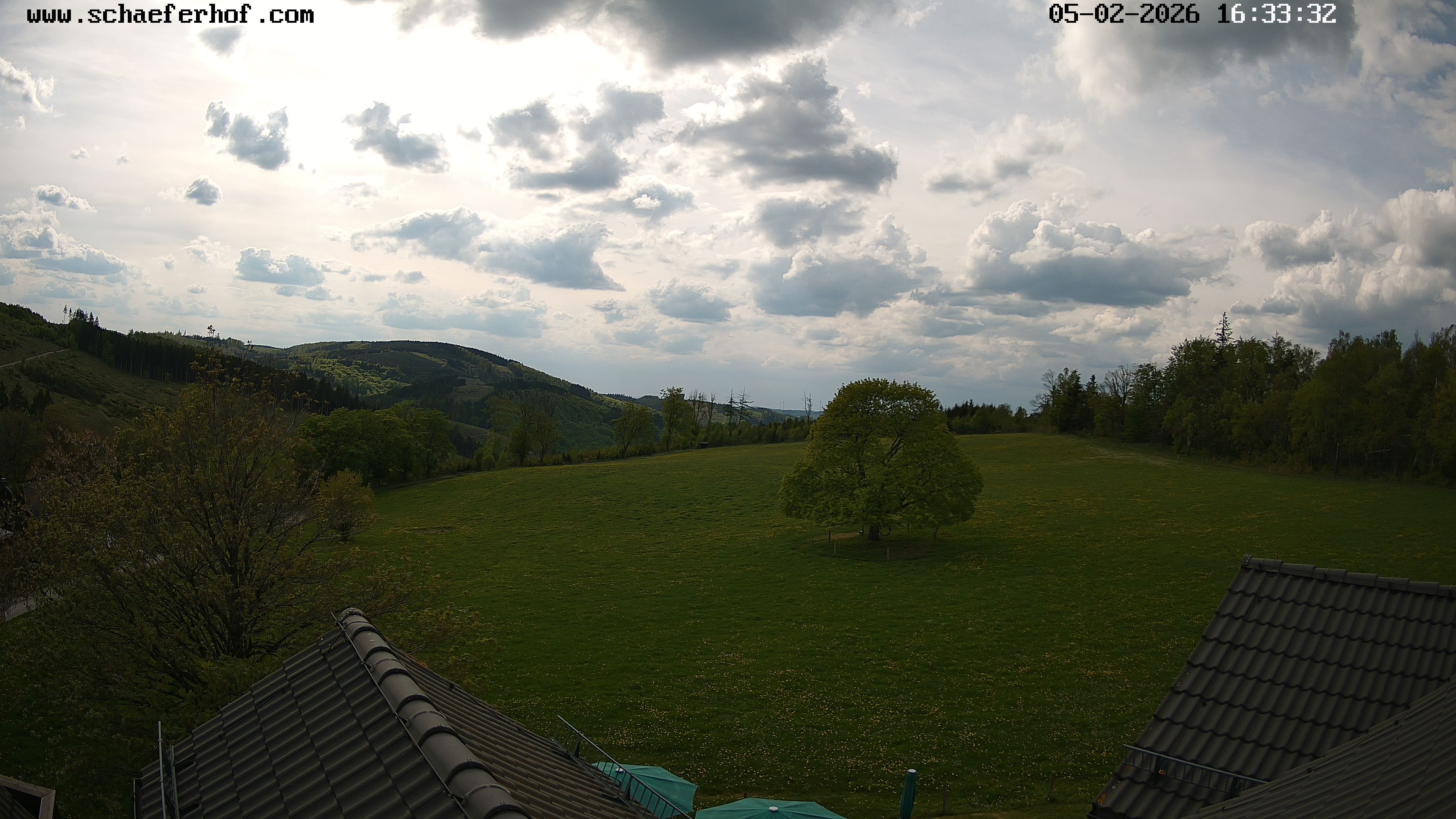 Archiv Foto Webcam Schäferhof im Sauerland