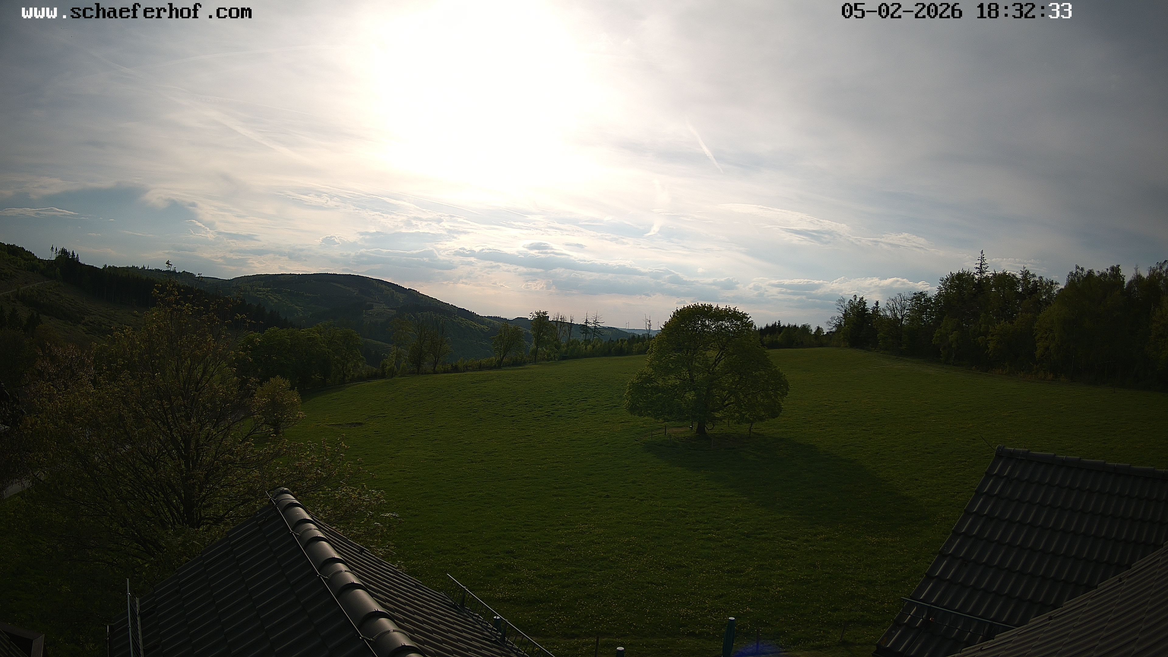 Archiv Foto Webcam Schäferhof im Sauerland