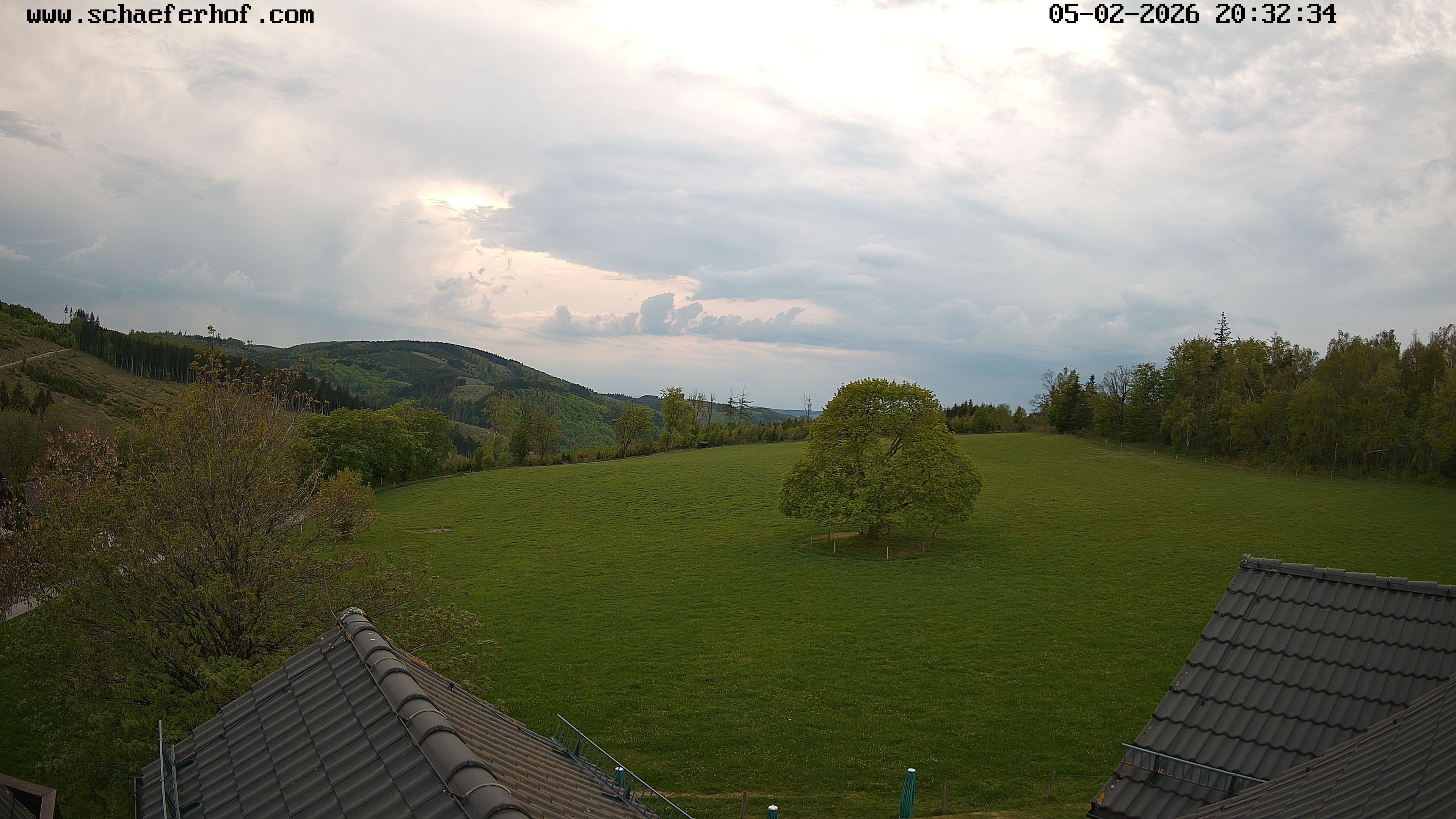 Archiv Foto Webcam Schäferhof im Sauerland