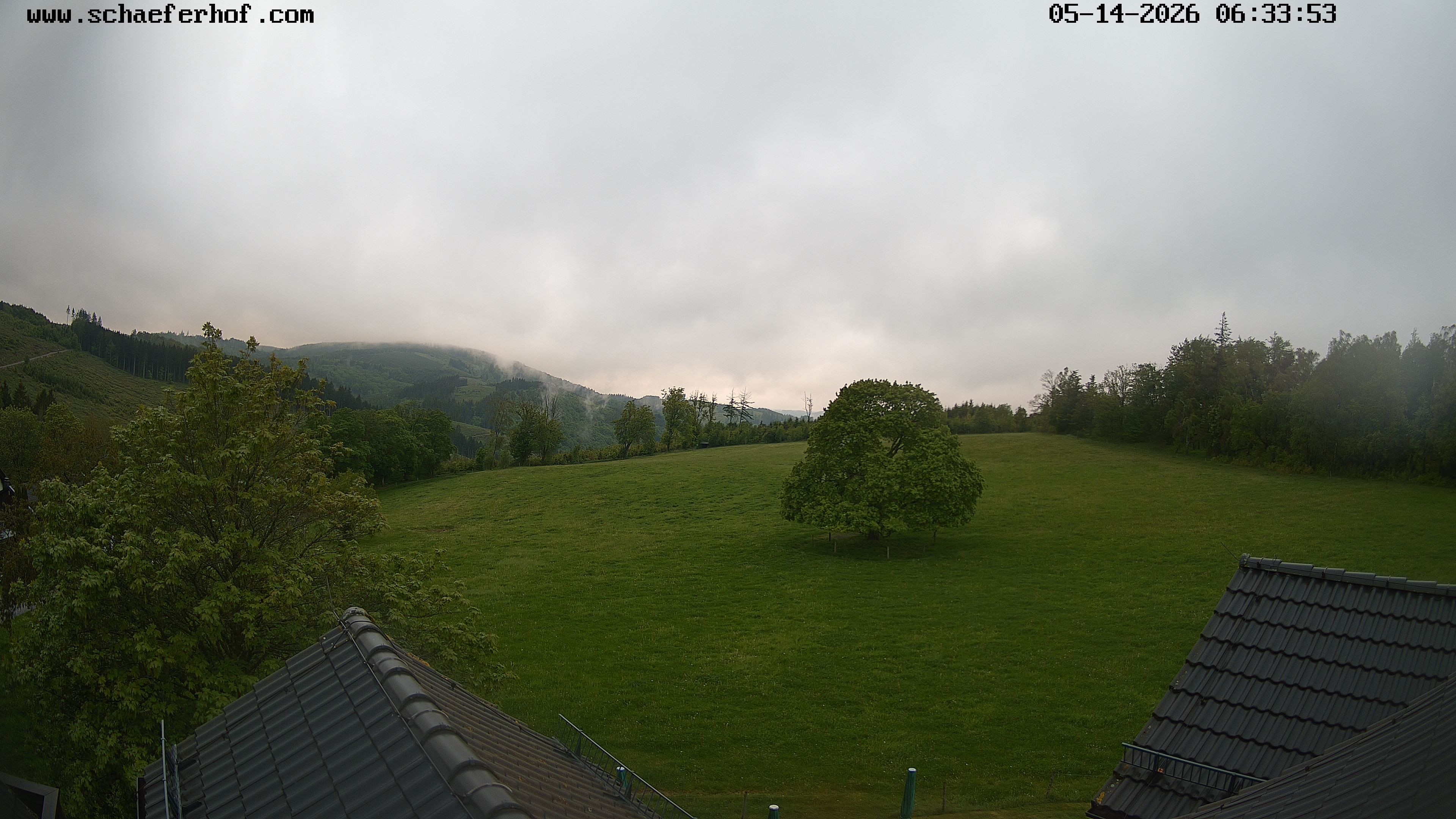 Archiv Foto Webcam Schäferhof im Sauerland