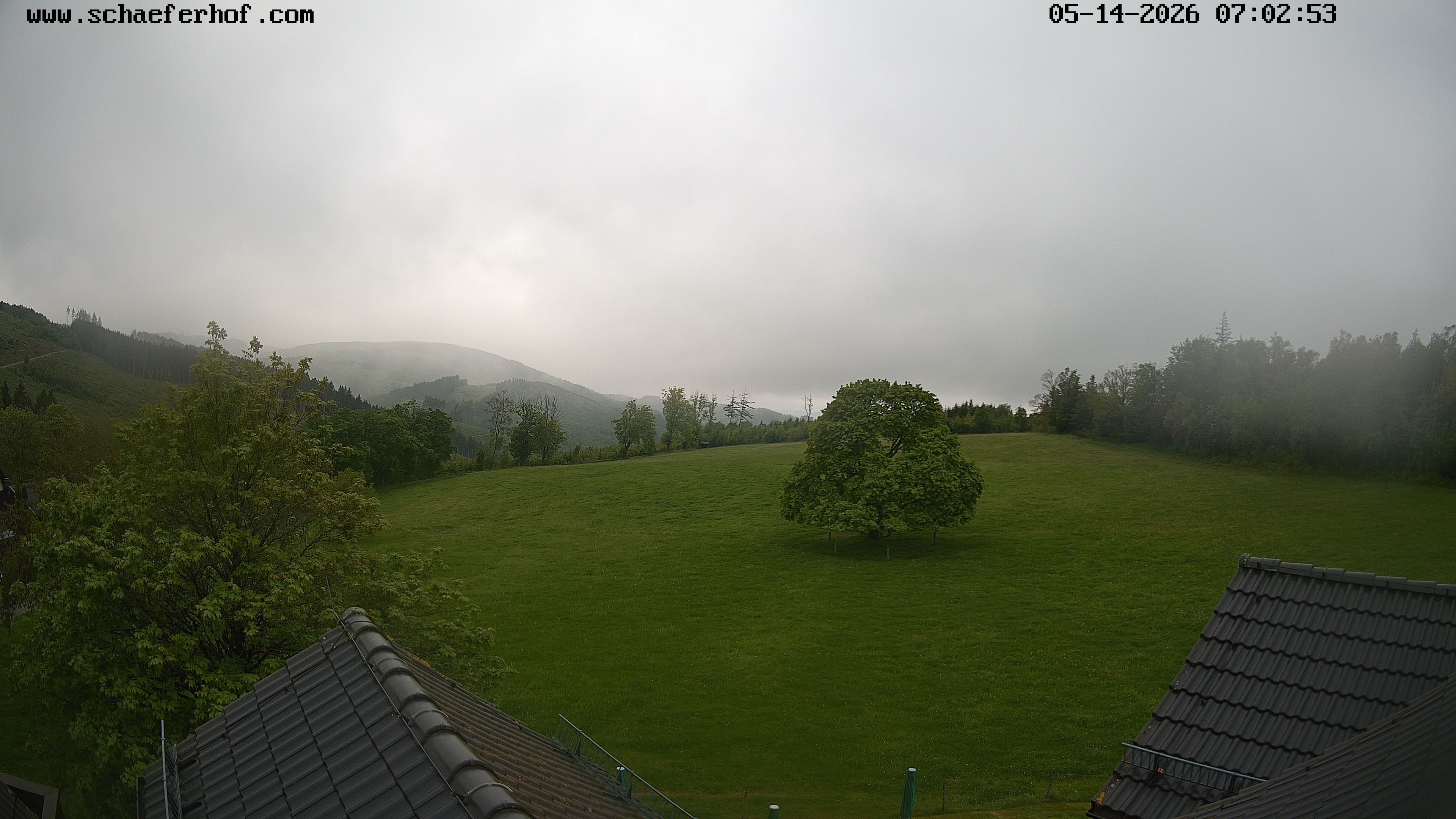 Archiv Foto Webcam Schäferhof im Sauerland