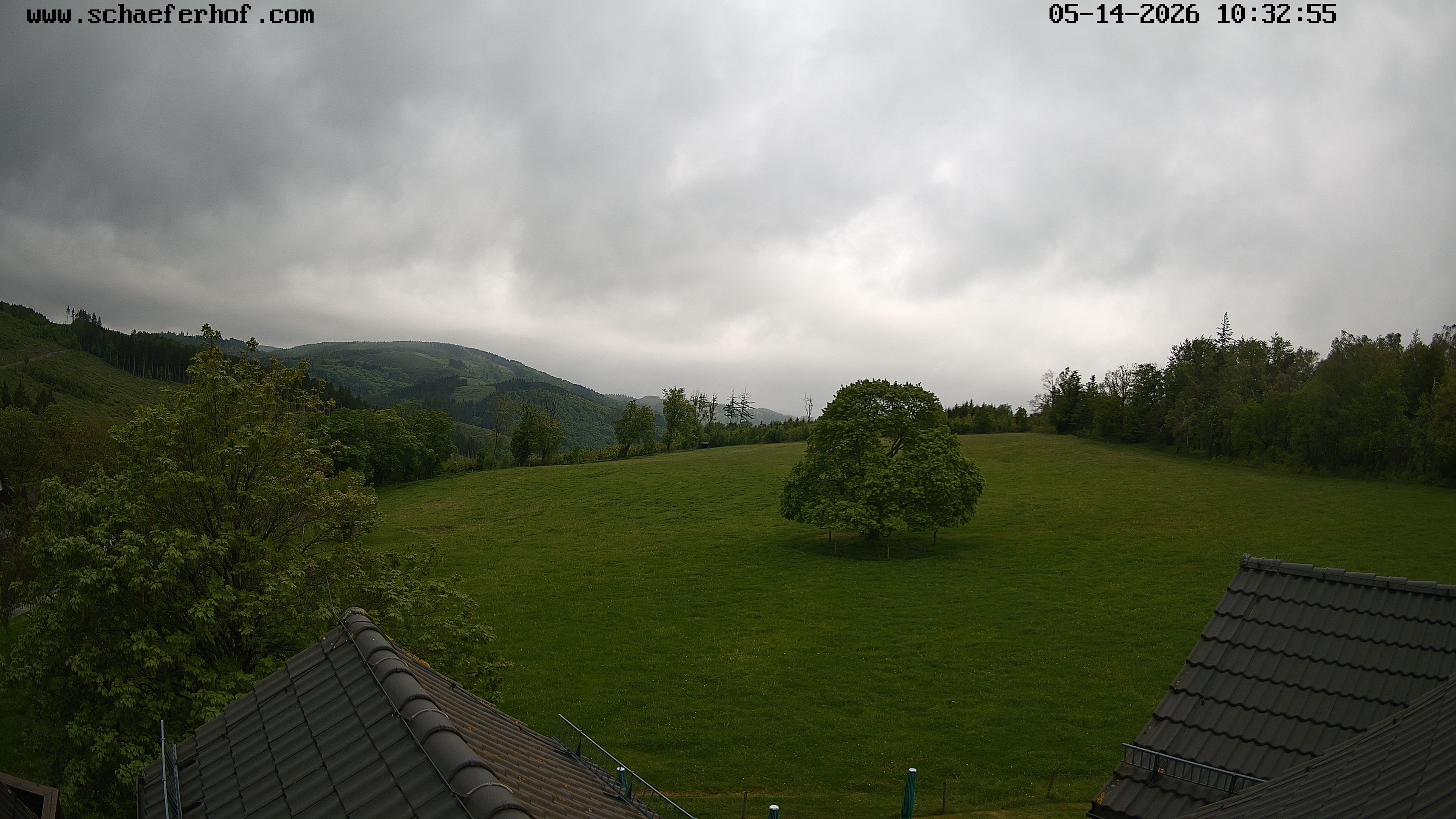 Archiv Foto Webcam Schäferhof im Sauerland