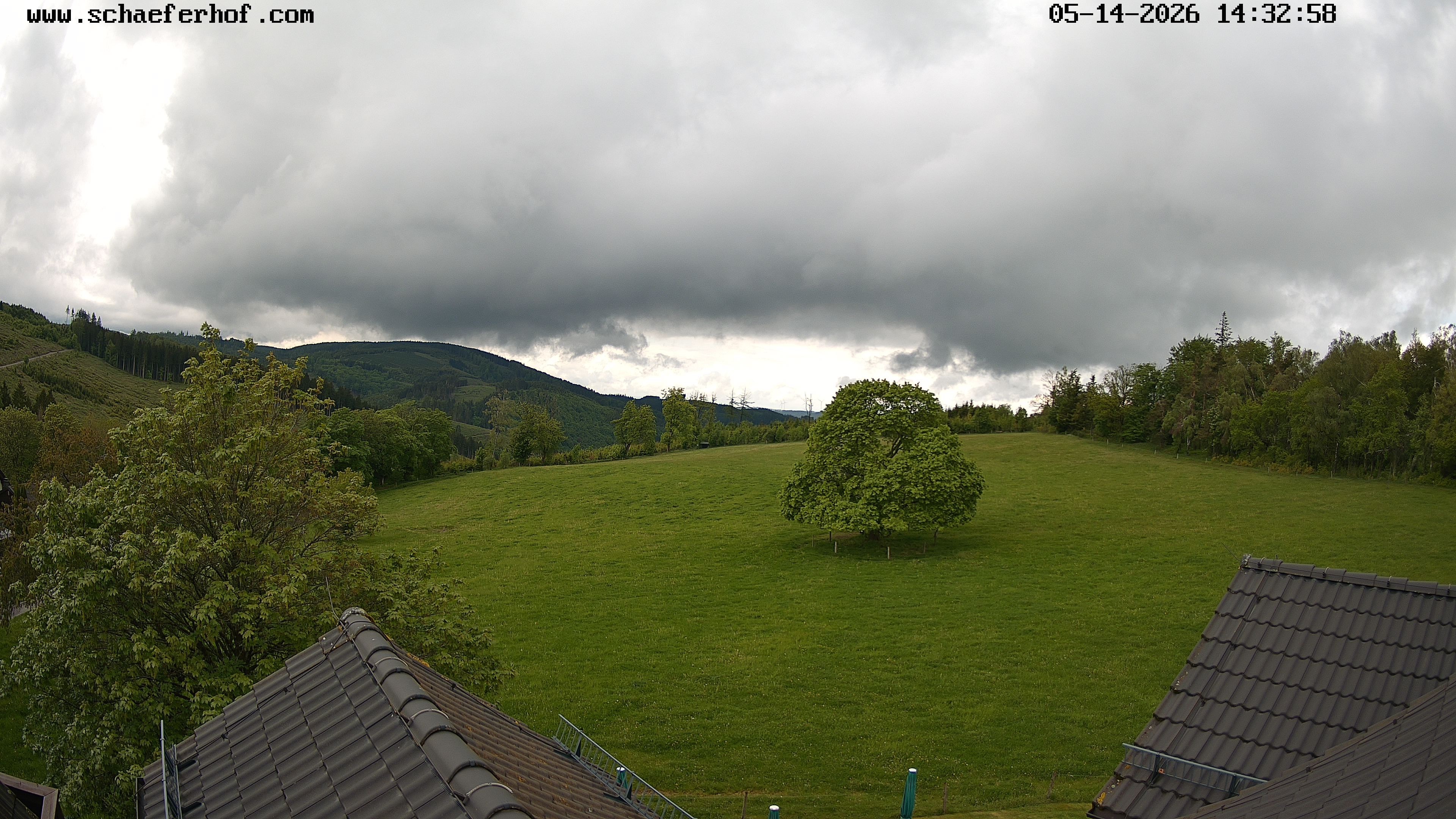 Archiv Foto Webcam Schäferhof im Sauerland