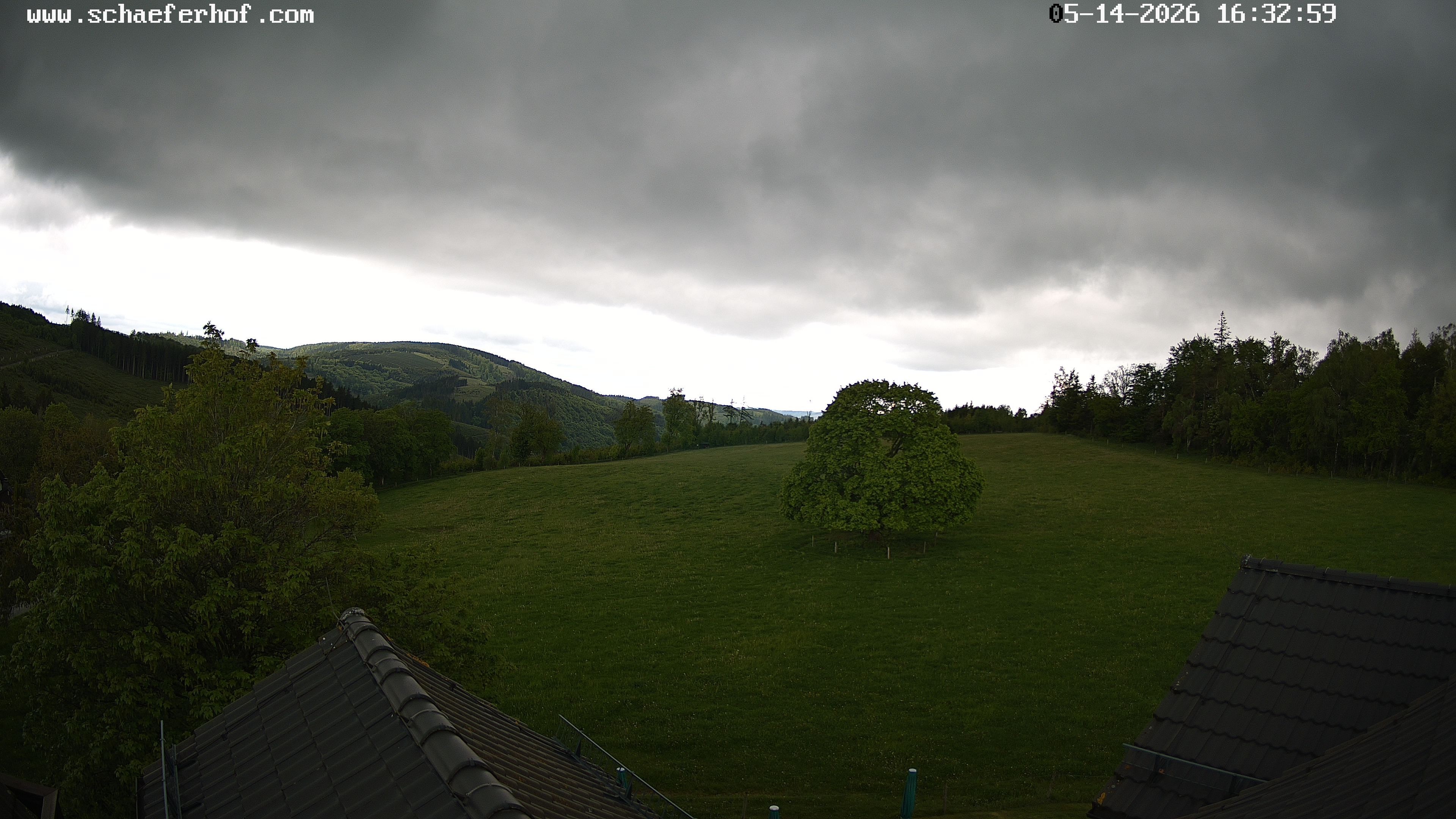Archiv Foto Webcam Schäferhof im Sauerland