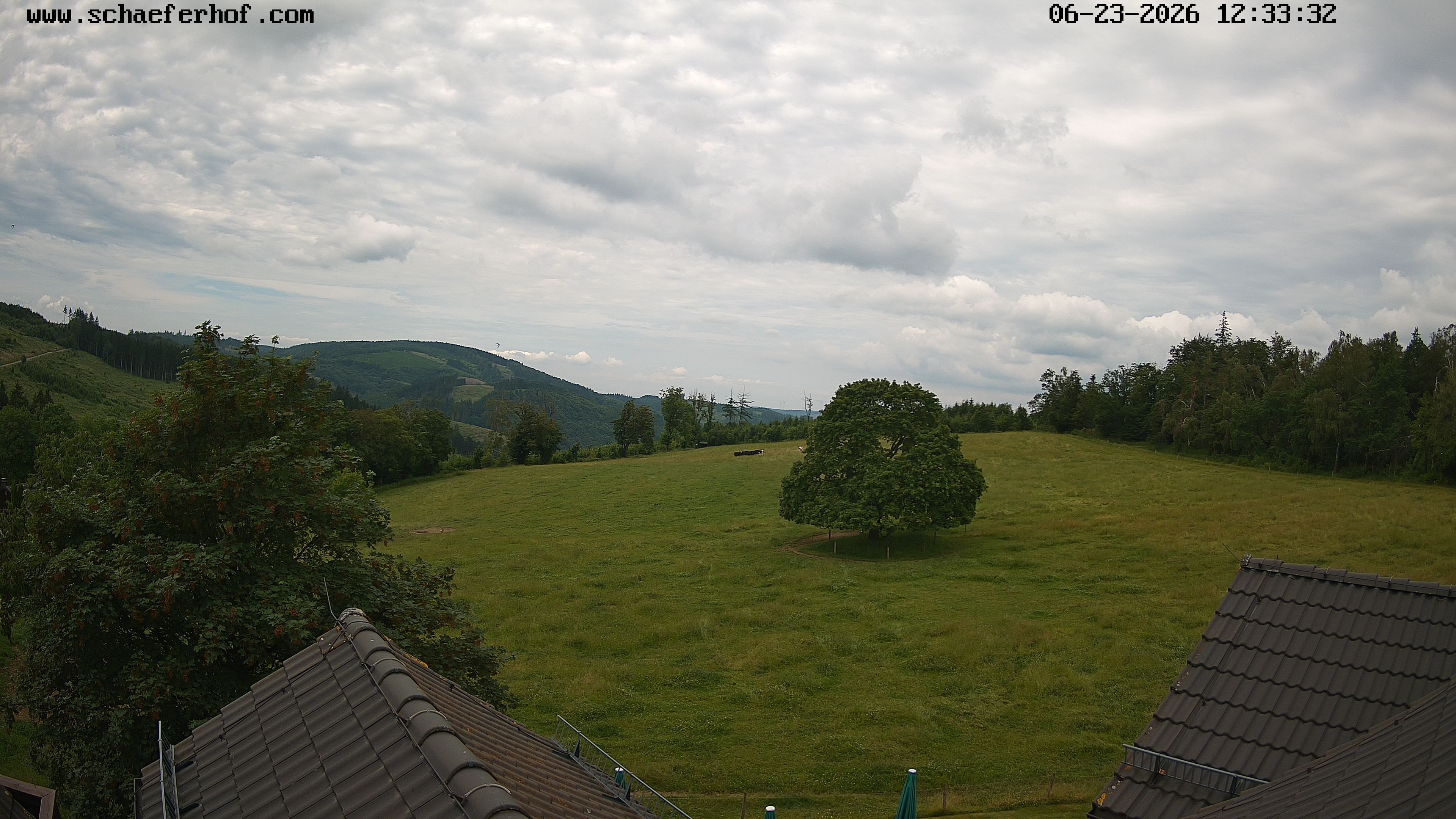 Archived image Webcam Schmallenberg: Hotel Schäferhof