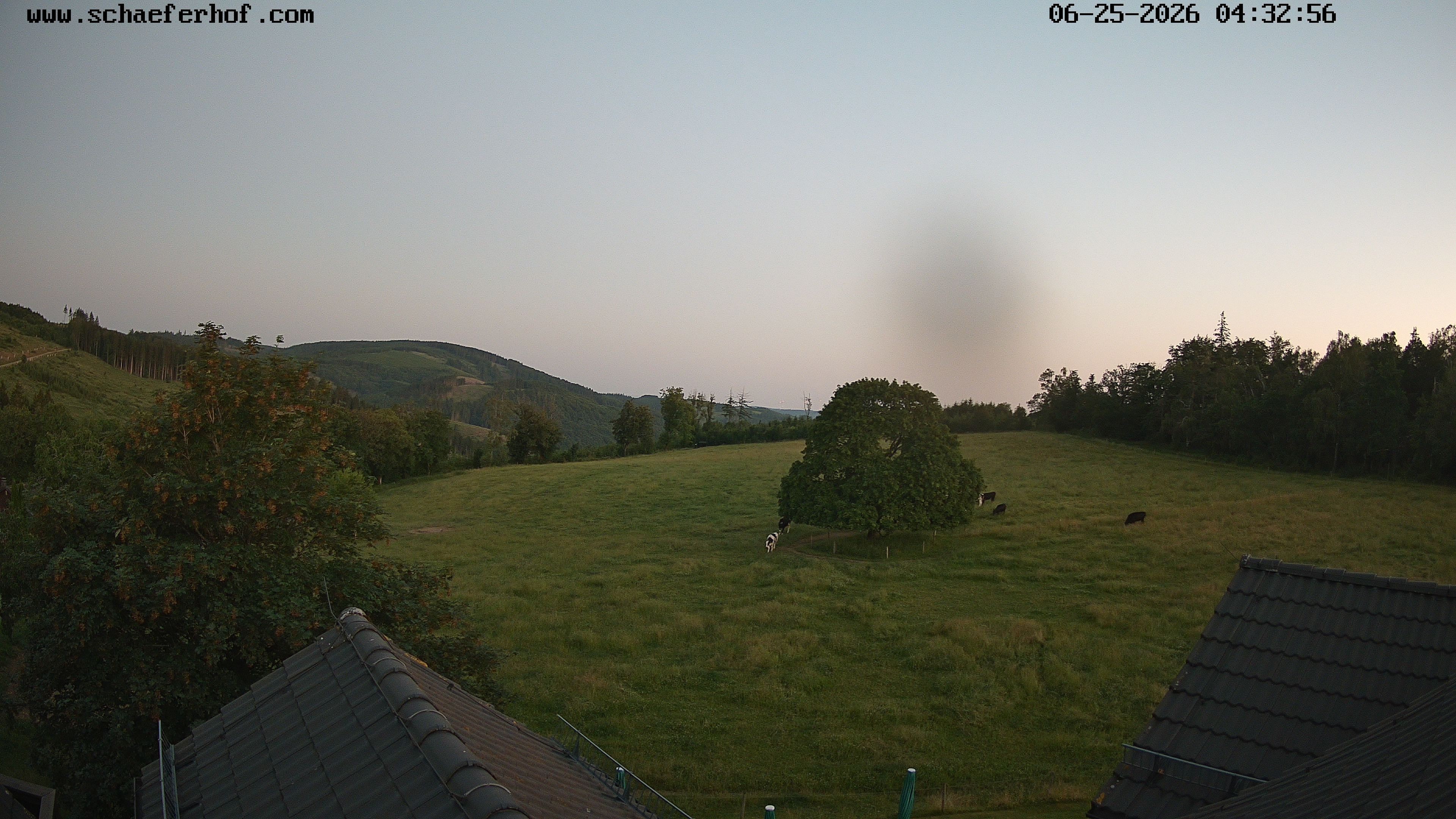 Archived image Webcam Schmallenberg: Hotel Schäferhof