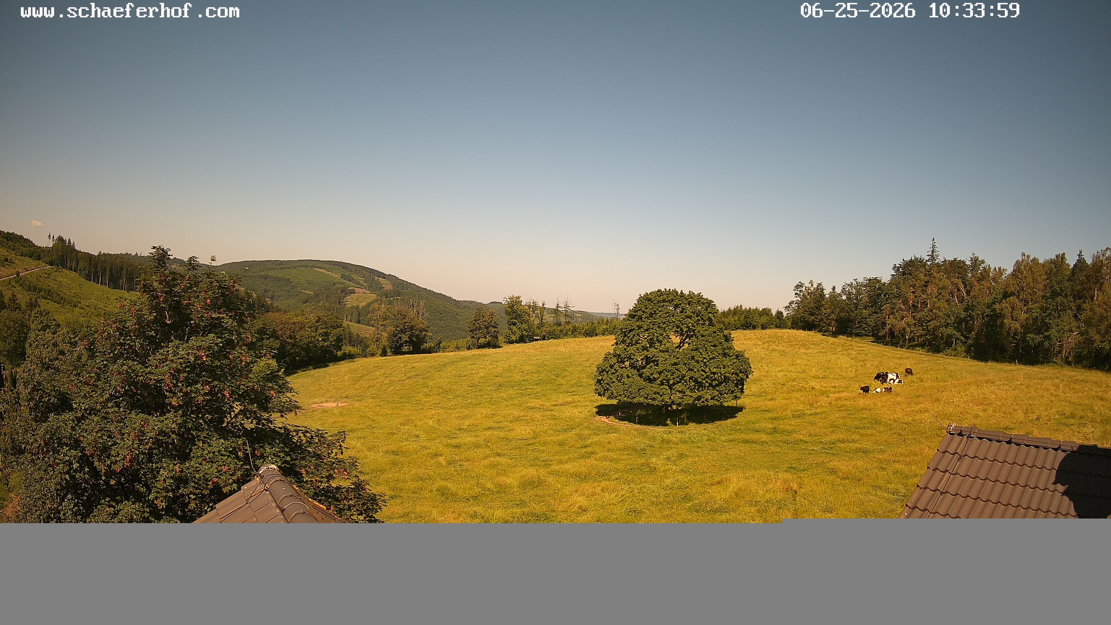 Archived image Webcam Schmallenberg: Hotel Schäferhof