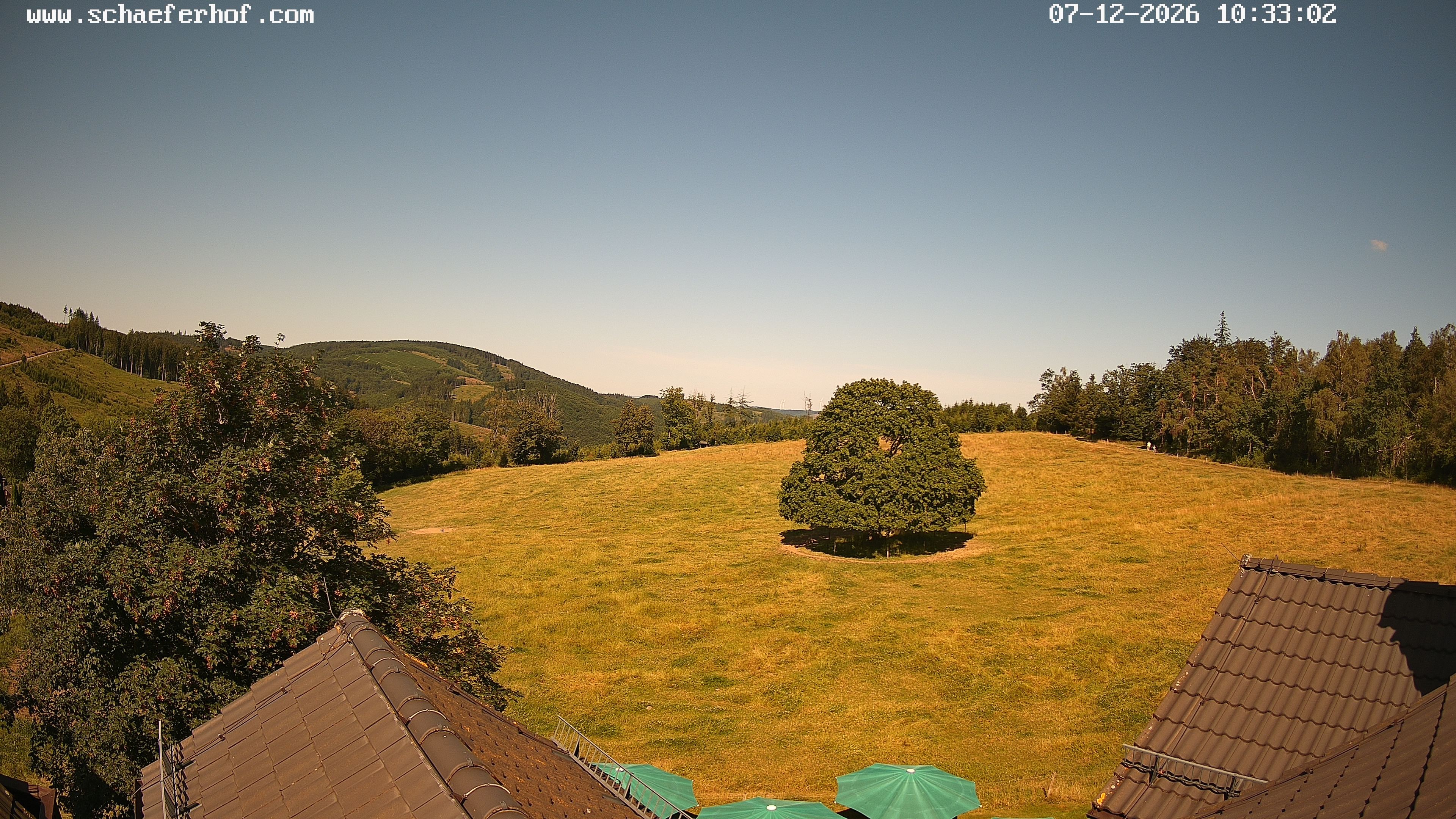 Archiv Foto Webcam Schäferhof im Sauerland