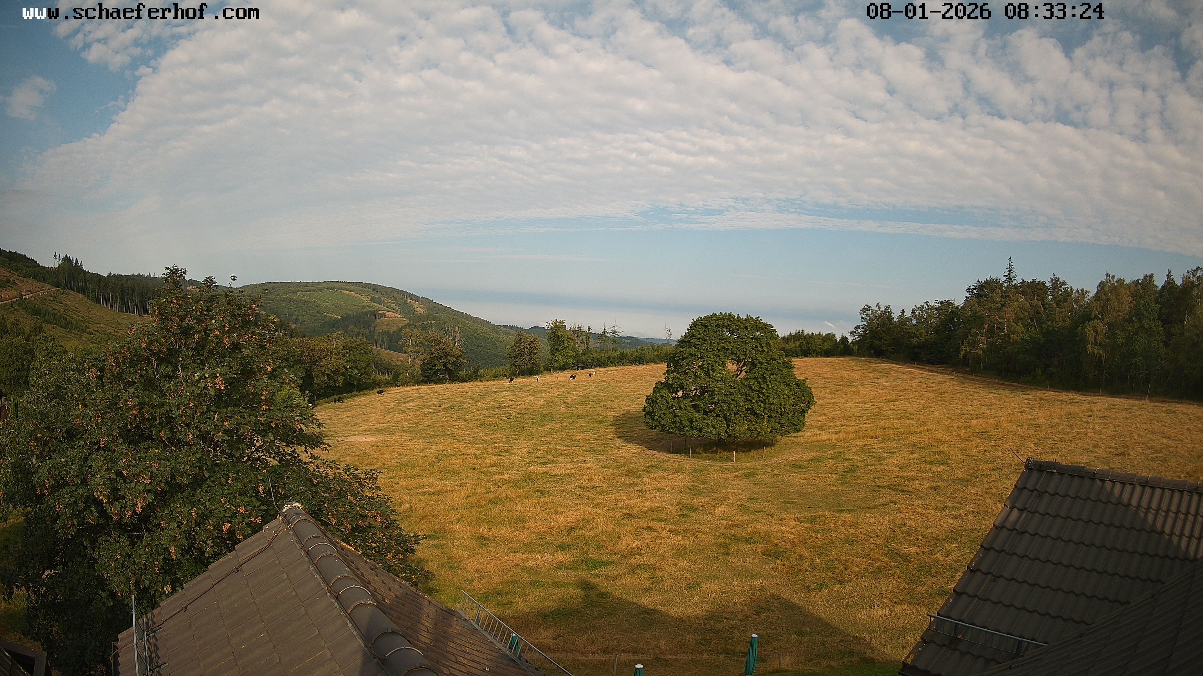 Archived image Webcam Schmallenberg: Hotel Schäferhof