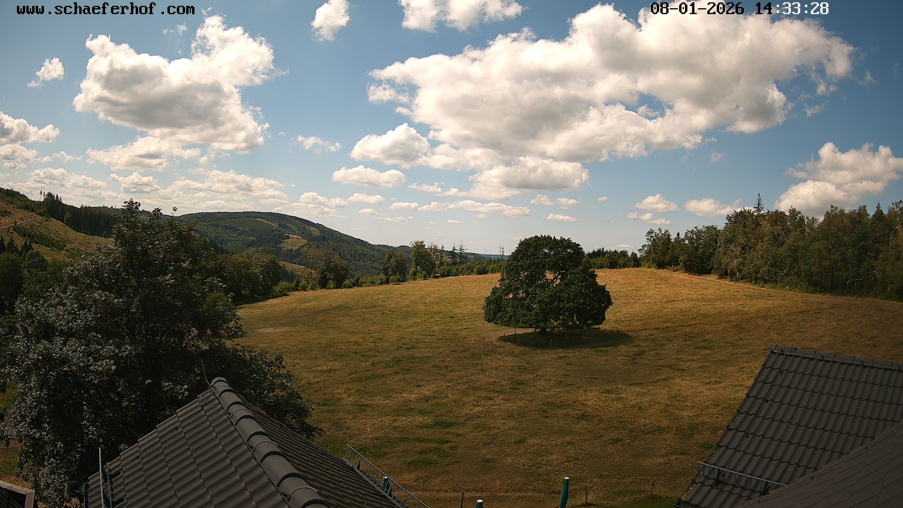 Archived image Webcam Schmallenberg: Hotel Schäferhof