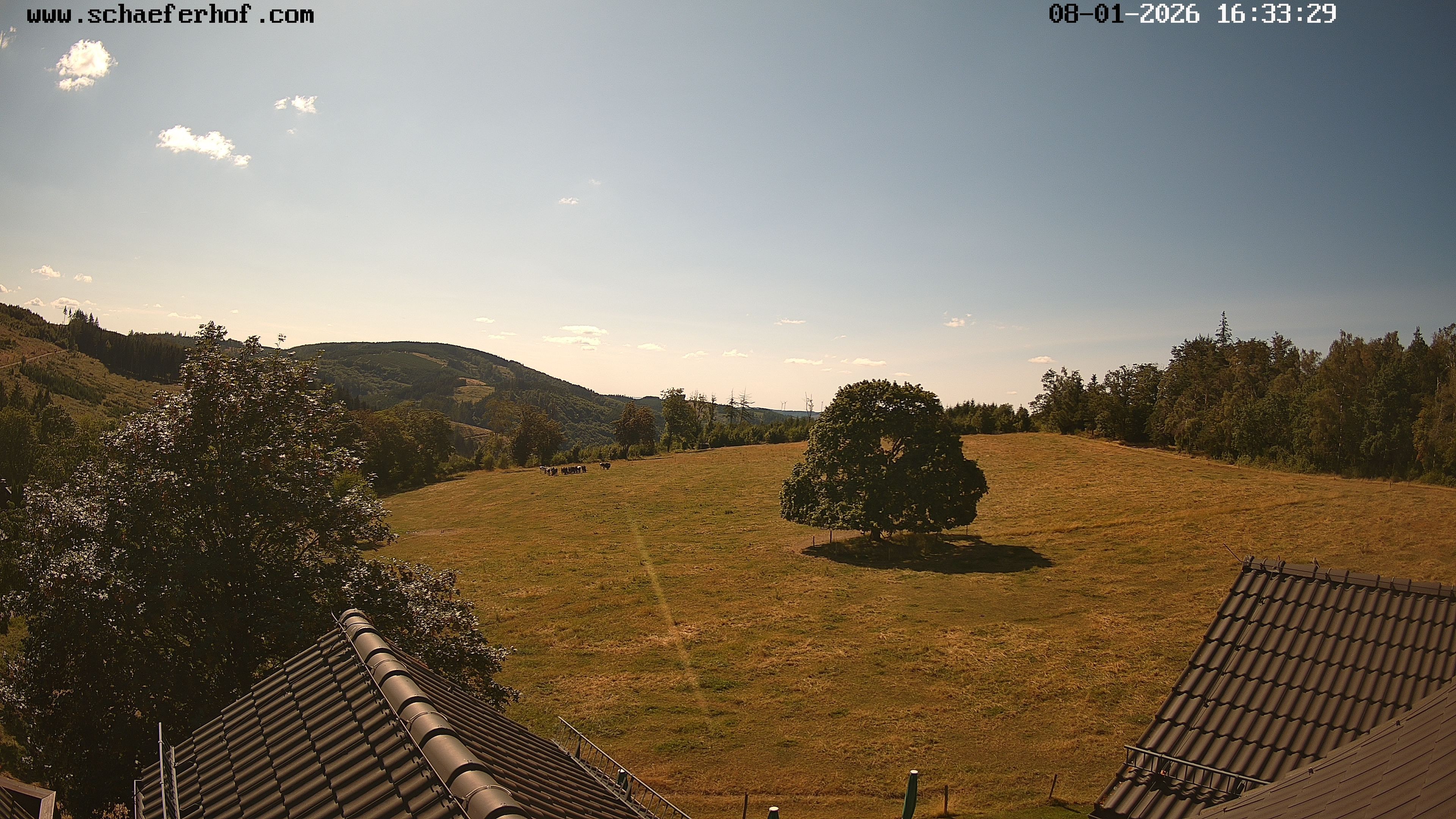 Archived image Webcam Schmallenberg: Hotel Schäferhof