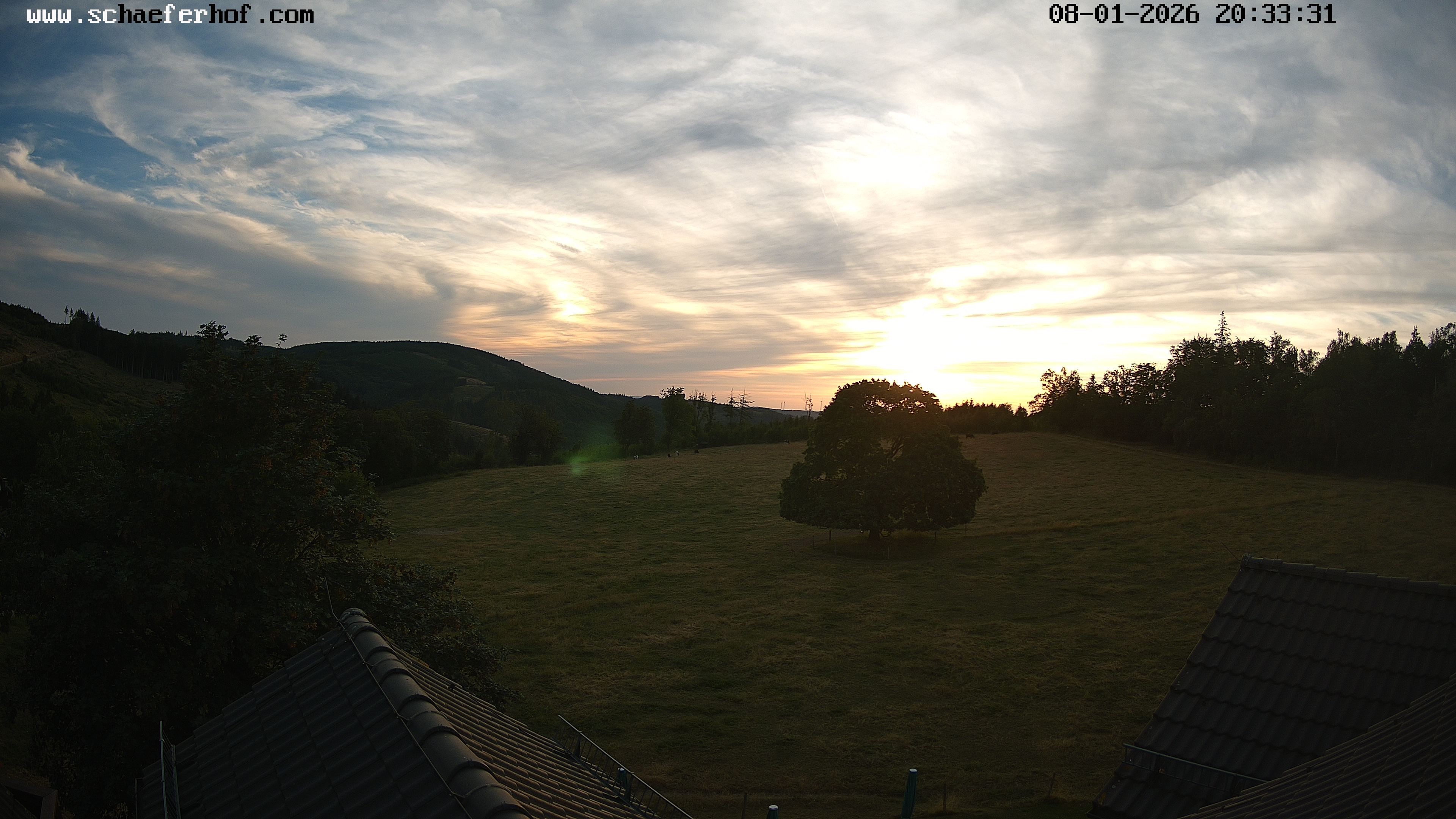 Archiv Foto Webcam Schäferhof im Sauerland
