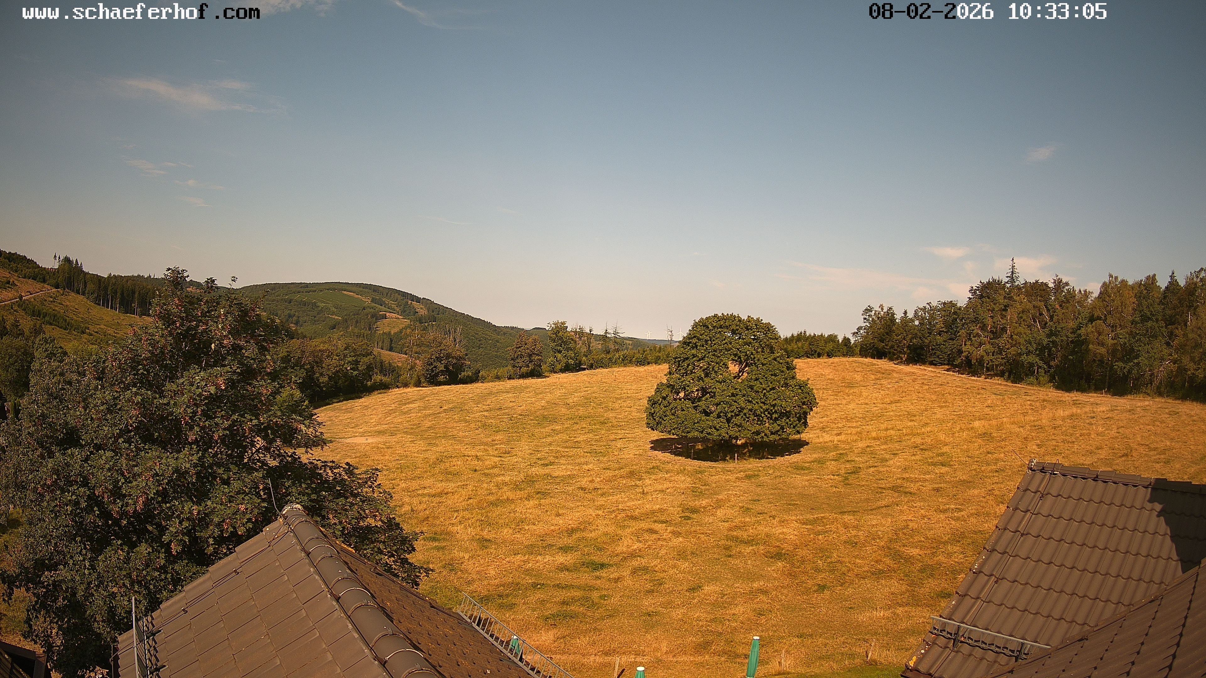 Archiv Foto Webcam Schäferhof im Sauerland
