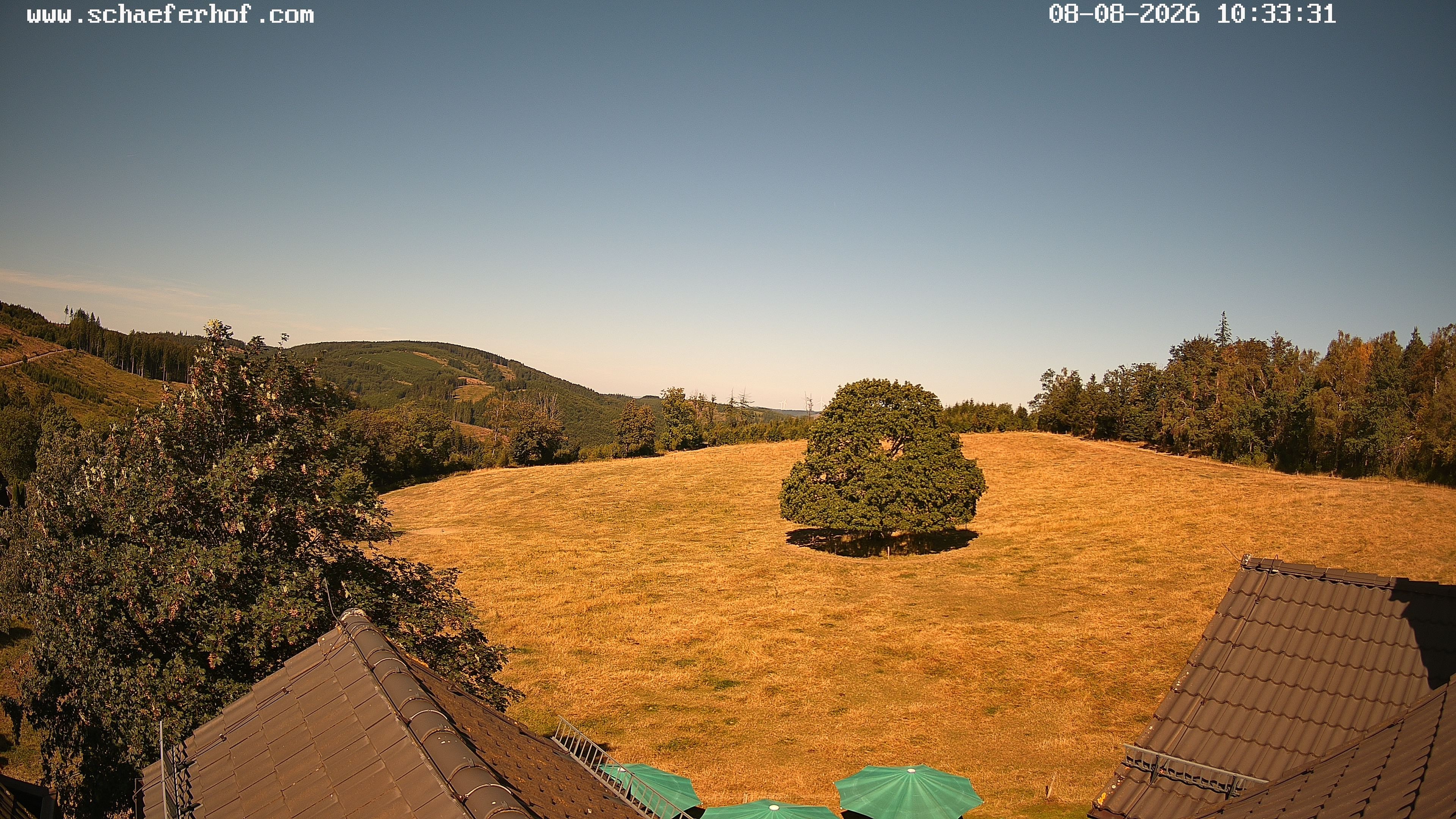 Archived image Webcam Schmallenberg: Hotel Schäferhof