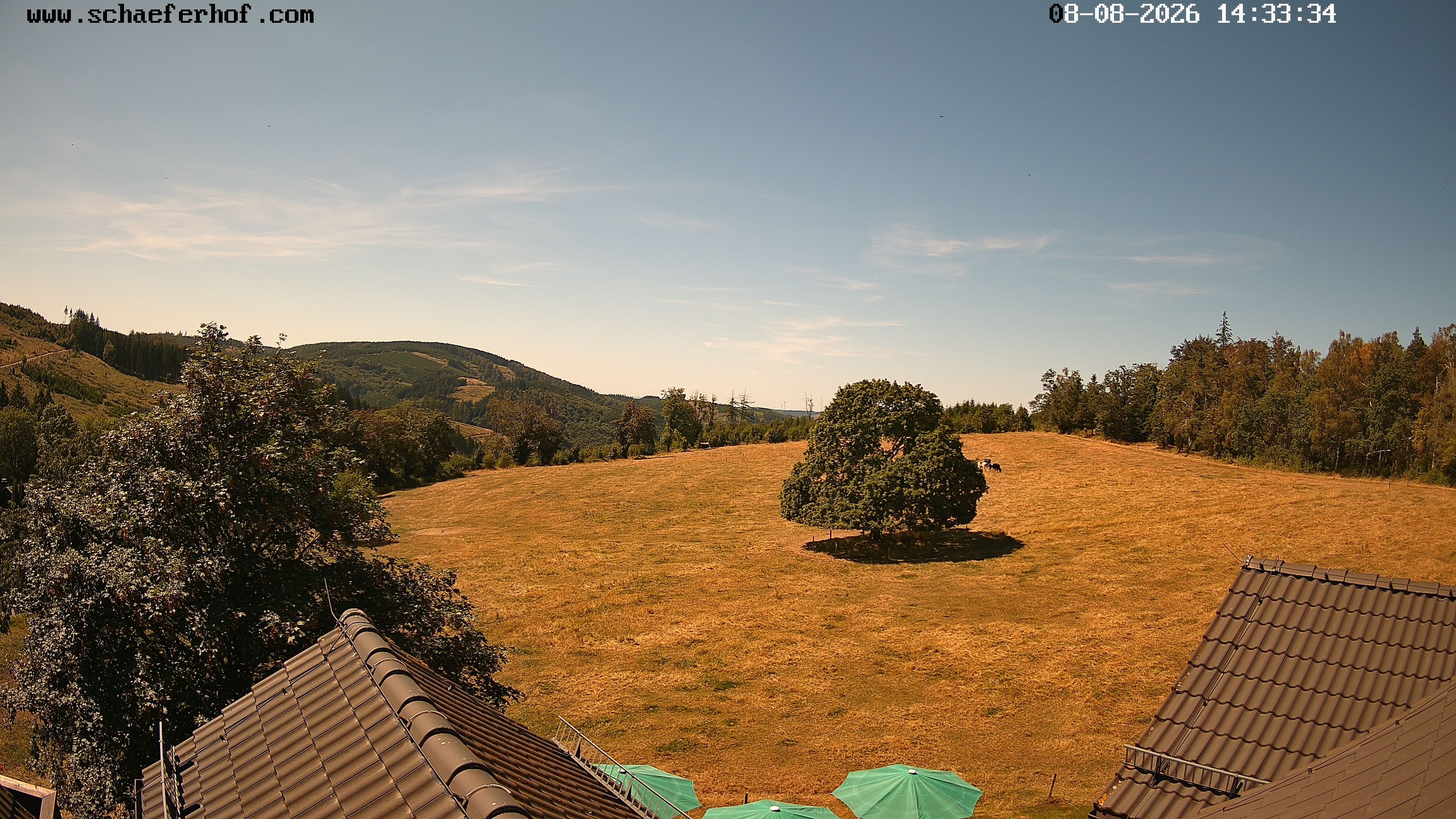 Archived image Webcam Schmallenberg: Hotel Schäferhof