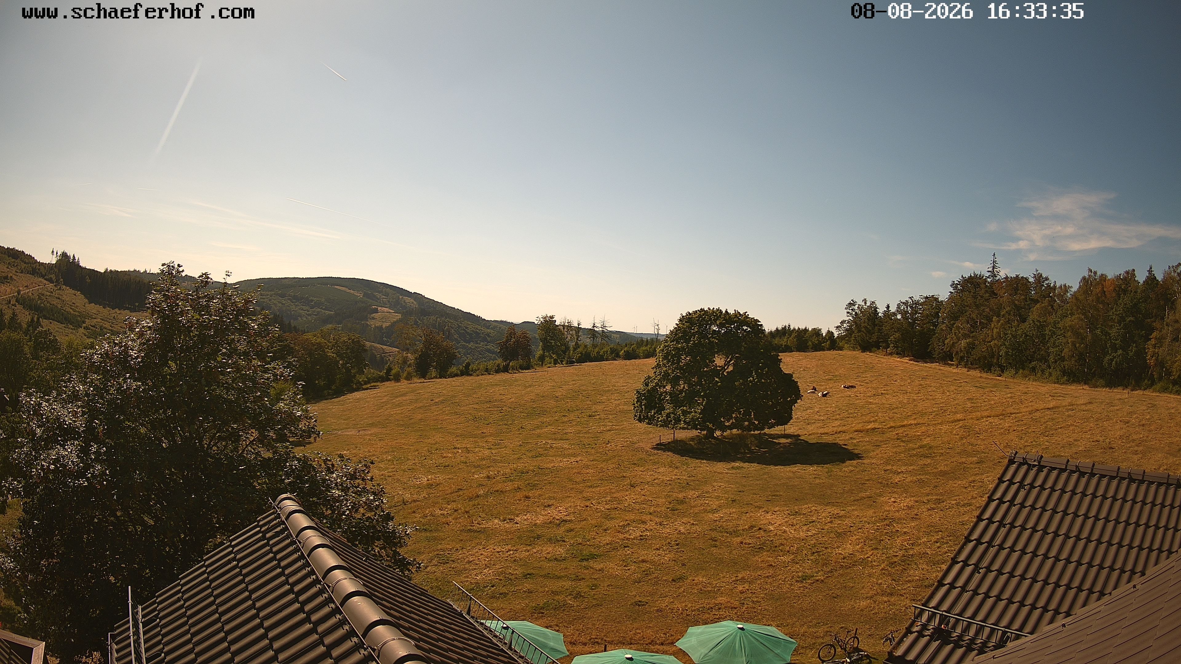 Archived image Webcam Schmallenberg: Hotel Schäferhof