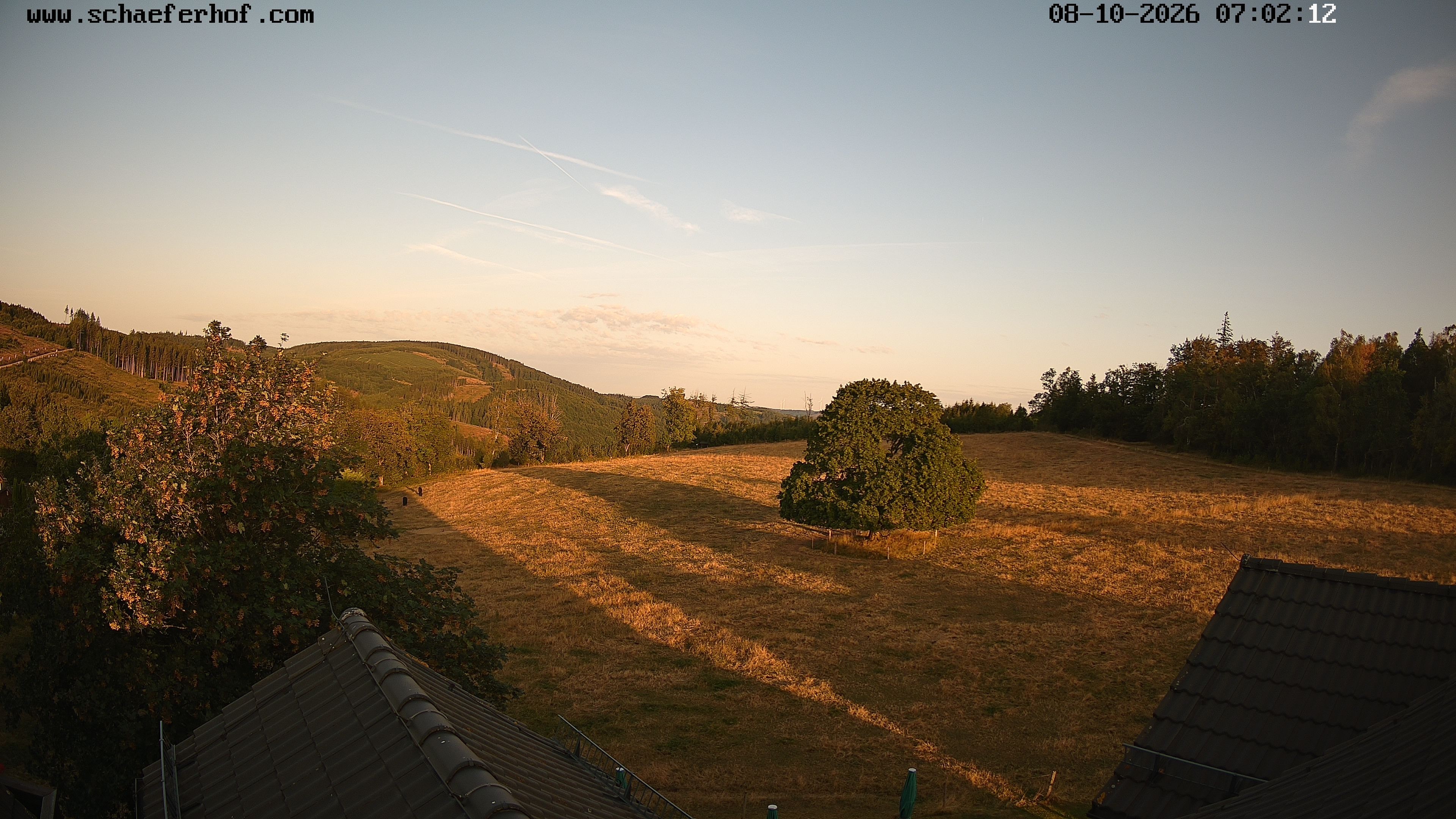 Archiv Foto Webcam Schäferhof im Sauerland