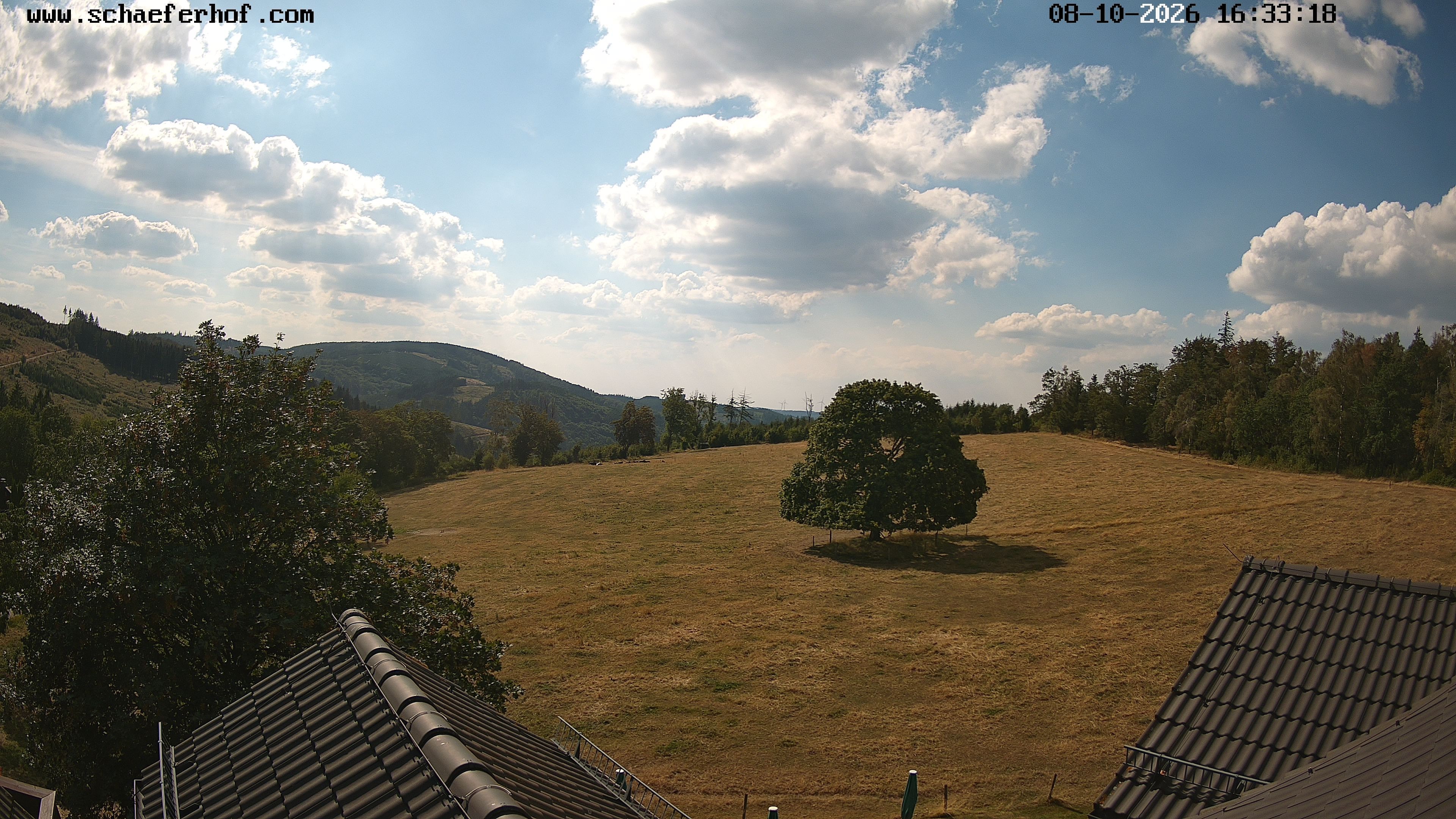 Archiv Foto Webcam Schäferhof im Sauerland