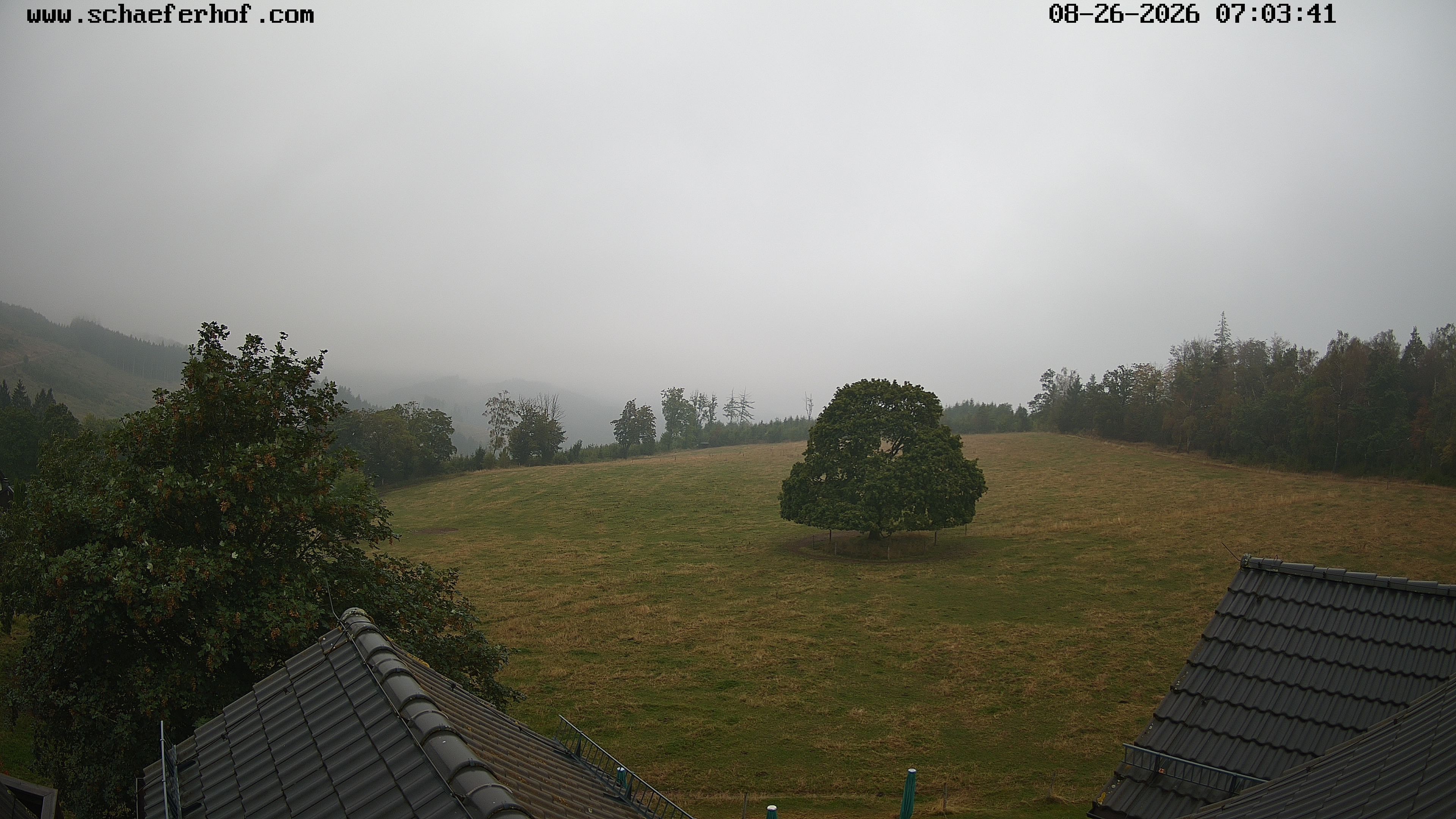 Archived image Webcam Schmallenberg: Hotel Schäferhof