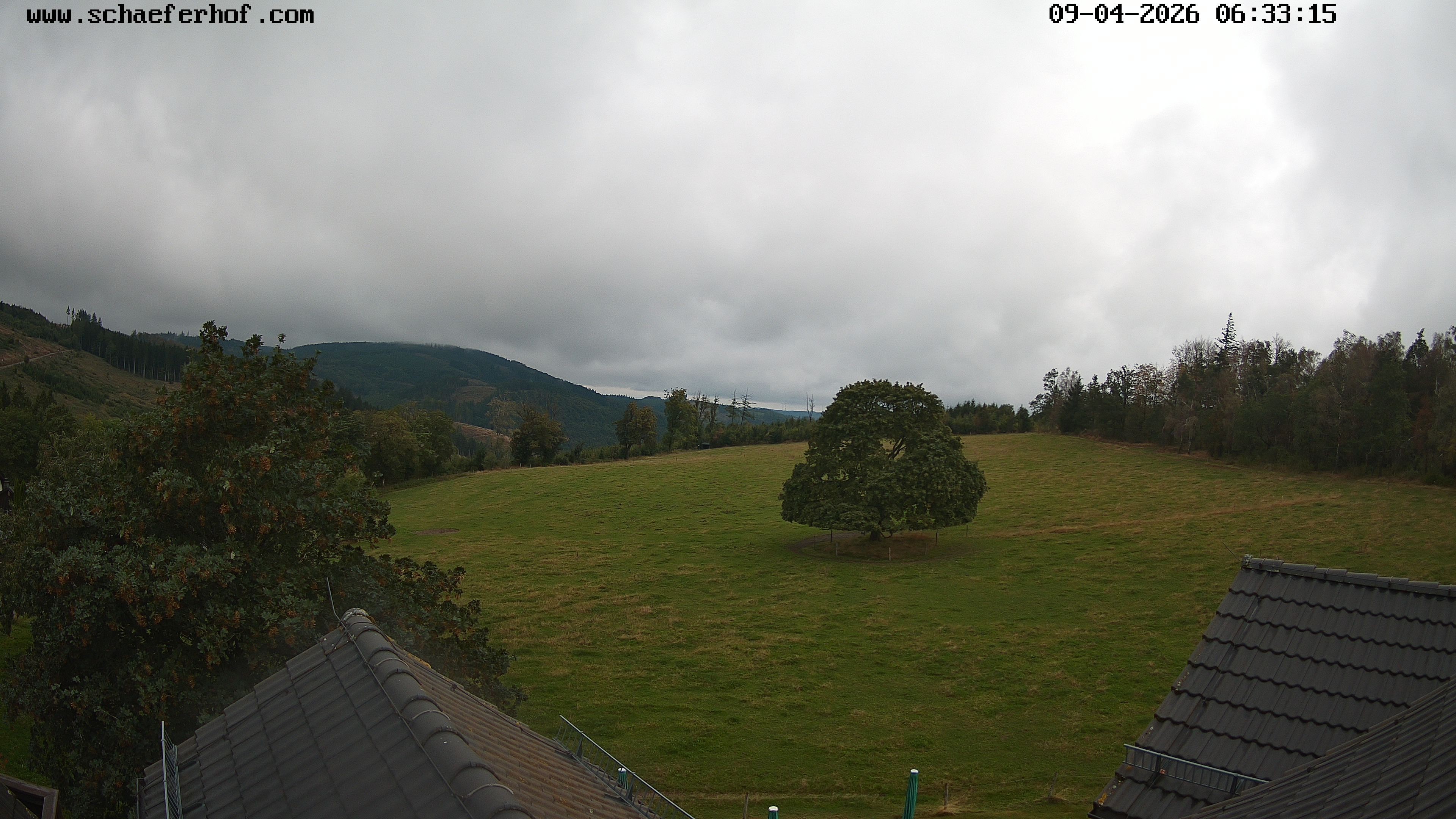 Archiv Foto Webcam Schäferhof im Sauerland