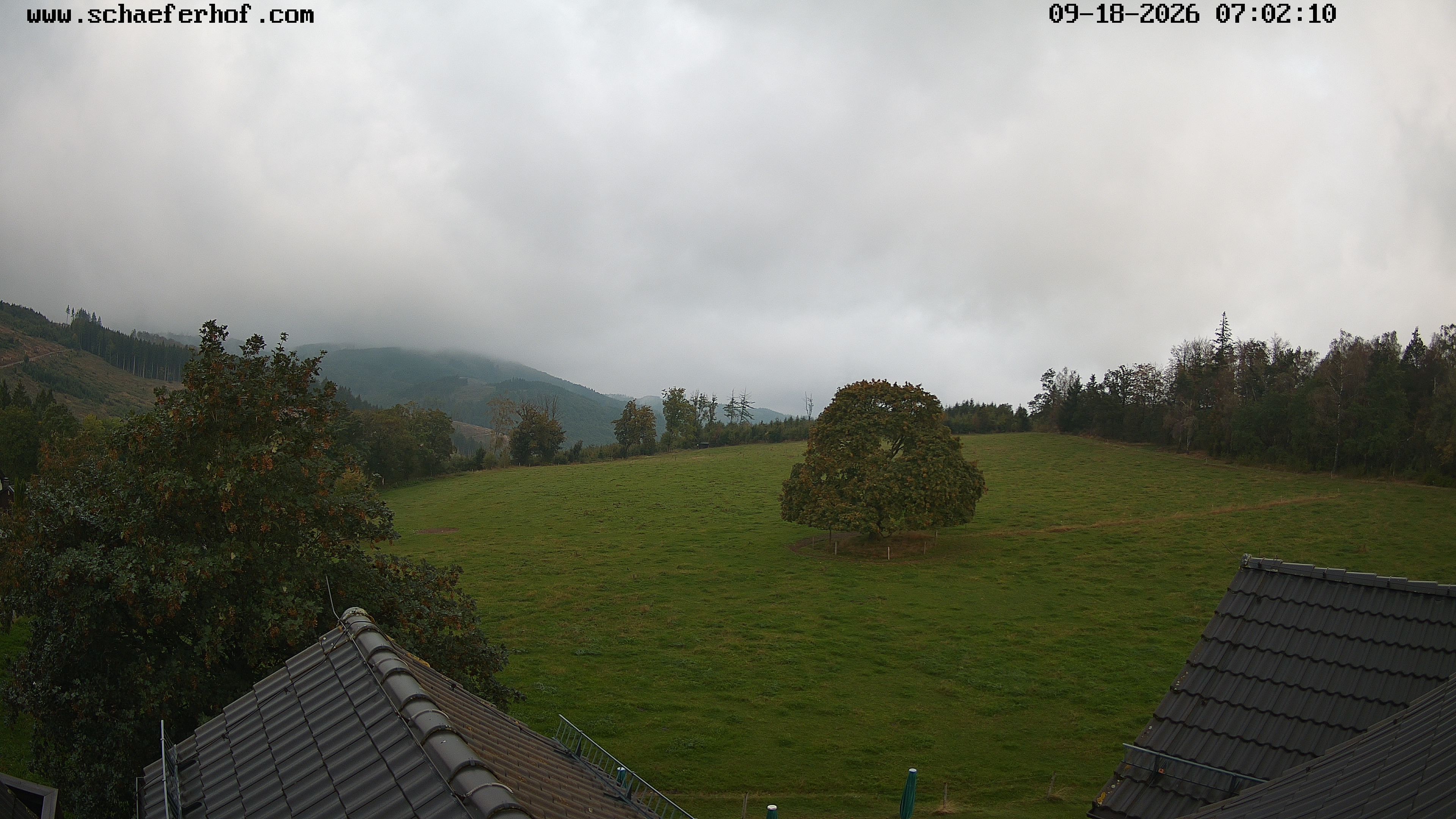 Archiv Foto Webcam Schäferhof im Sauerland