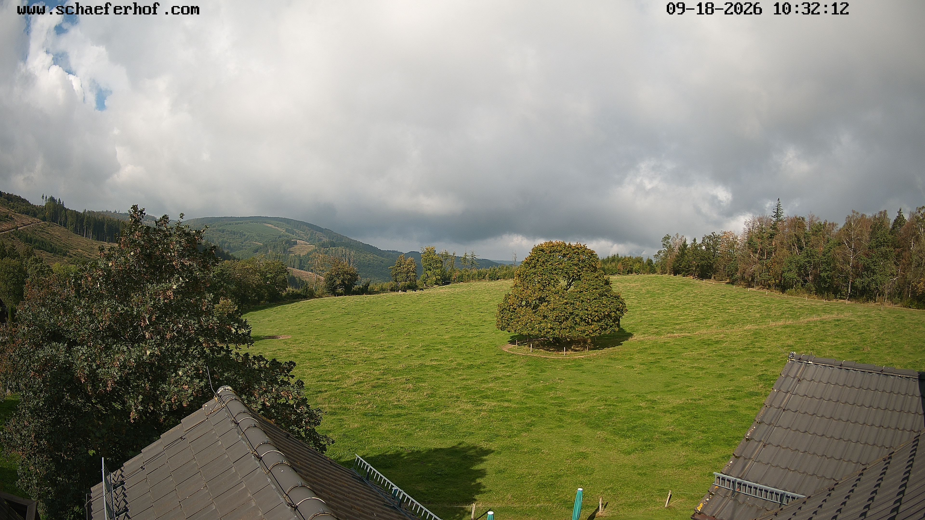 Archiv Foto Webcam Schäferhof im Sauerland