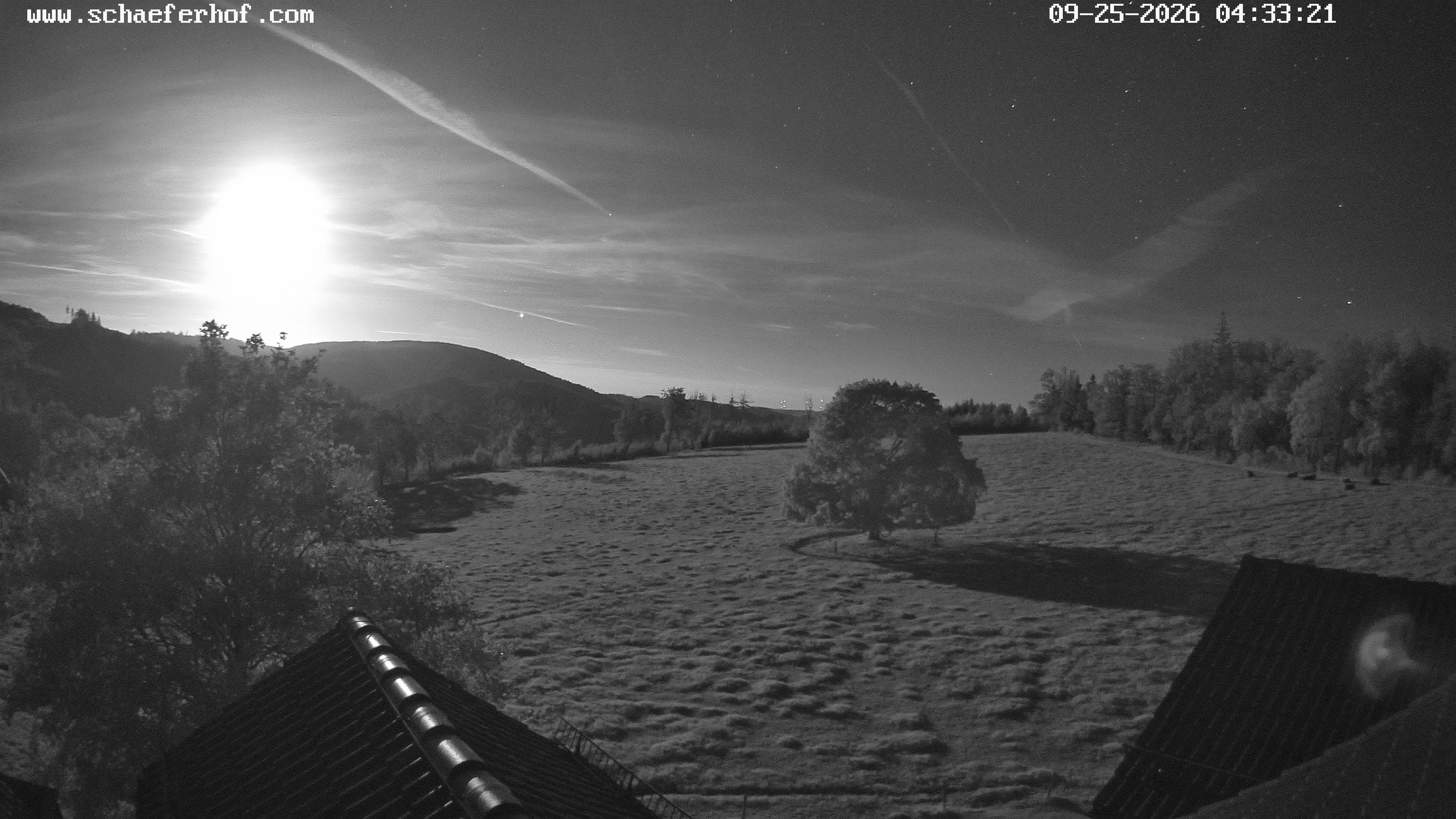 Archiv Foto Webcam Schäferhof im Sauerland