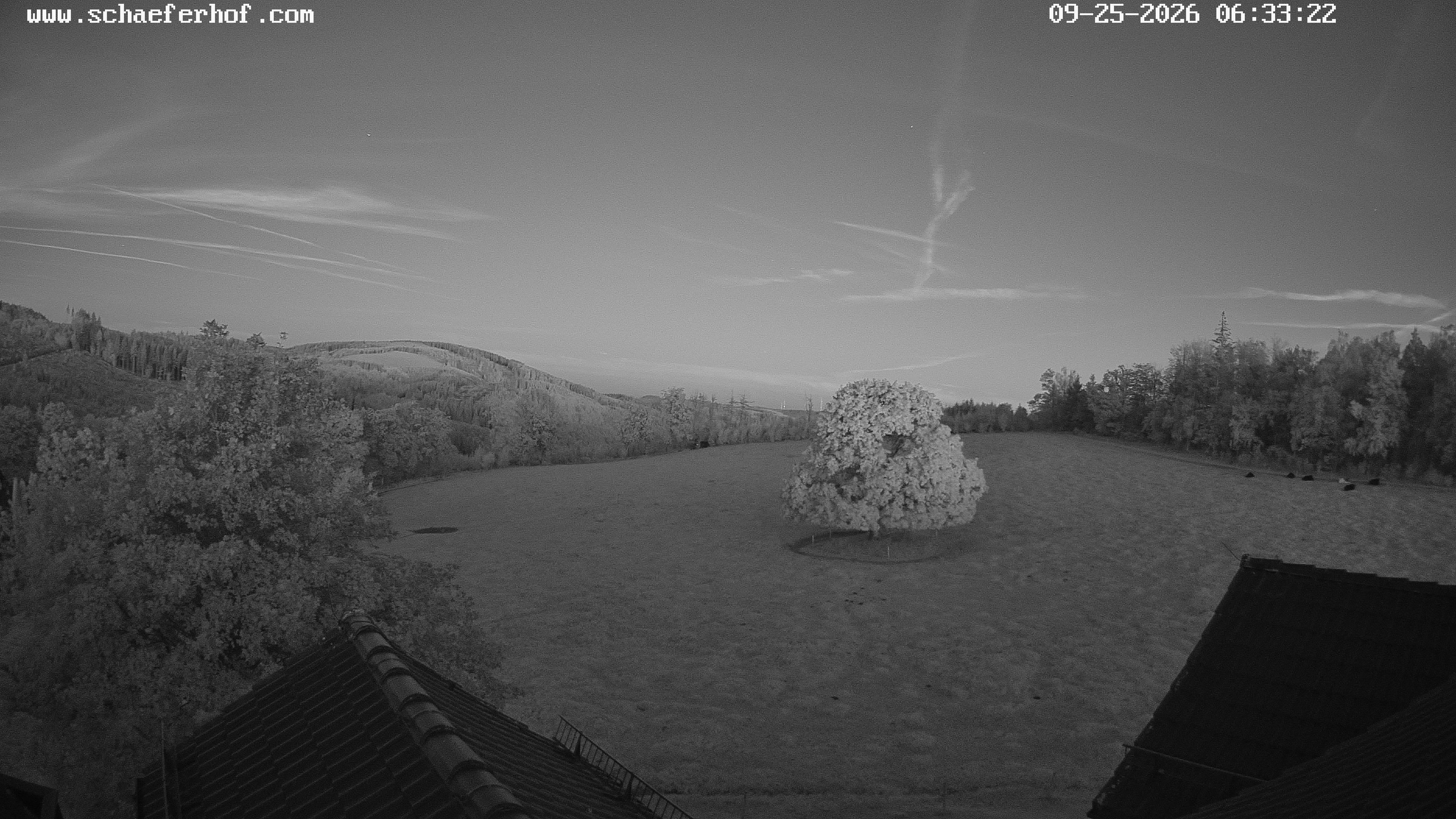 Archiv Foto Webcam Schäferhof im Sauerland