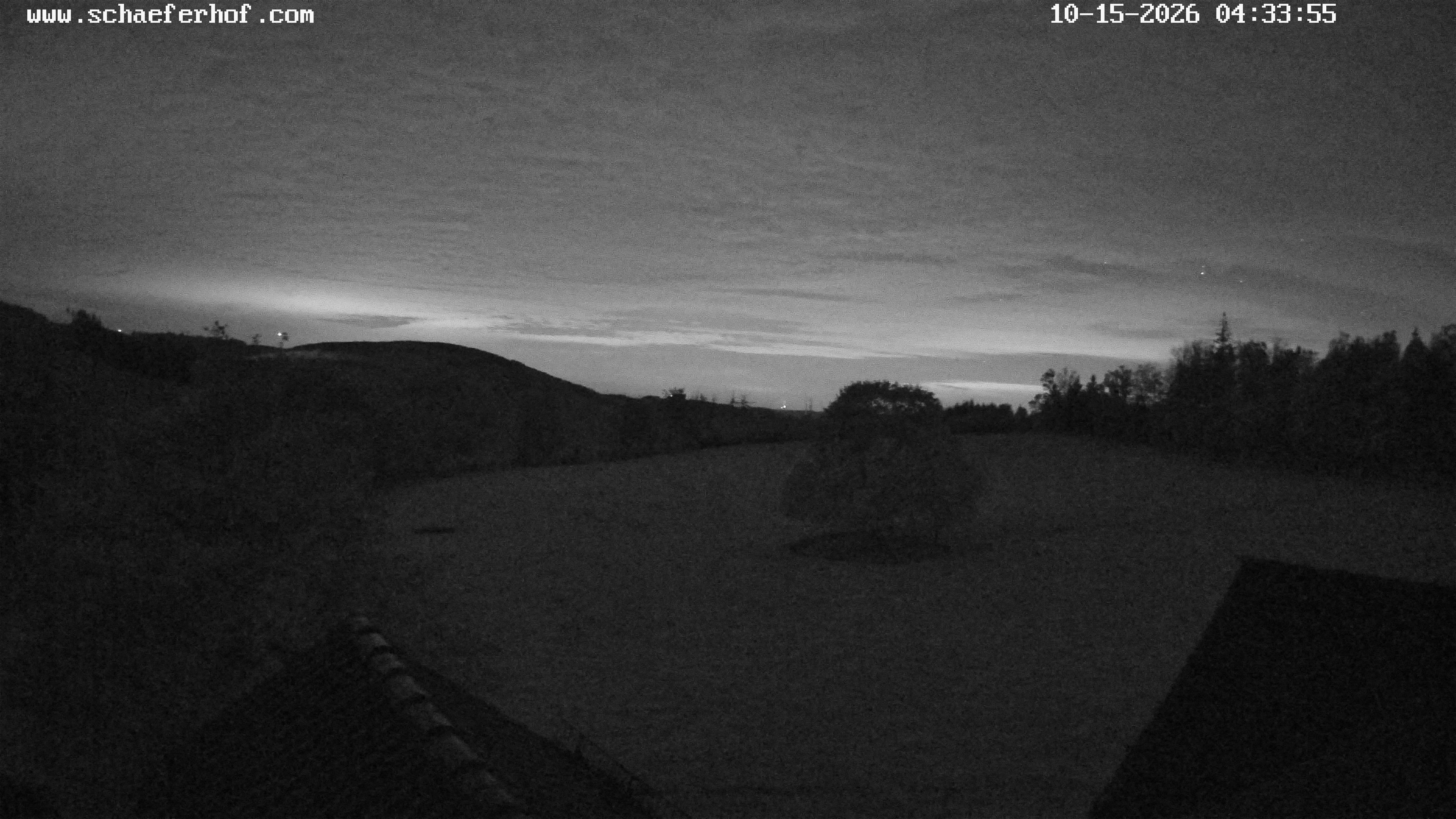 Archiv Foto Webcam Schäferhof im Sauerland