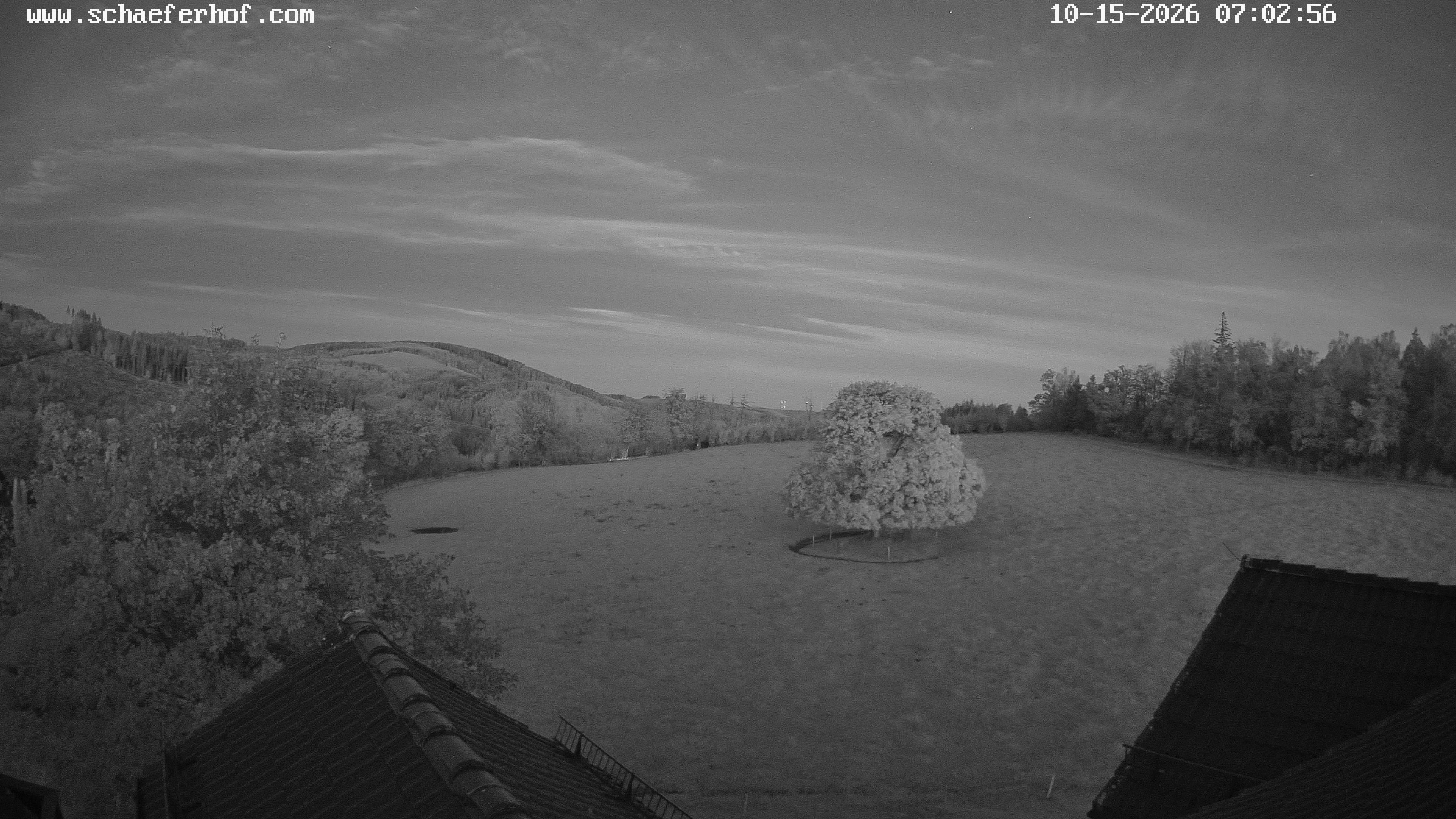 Archiv Foto Webcam Schäferhof im Sauerland