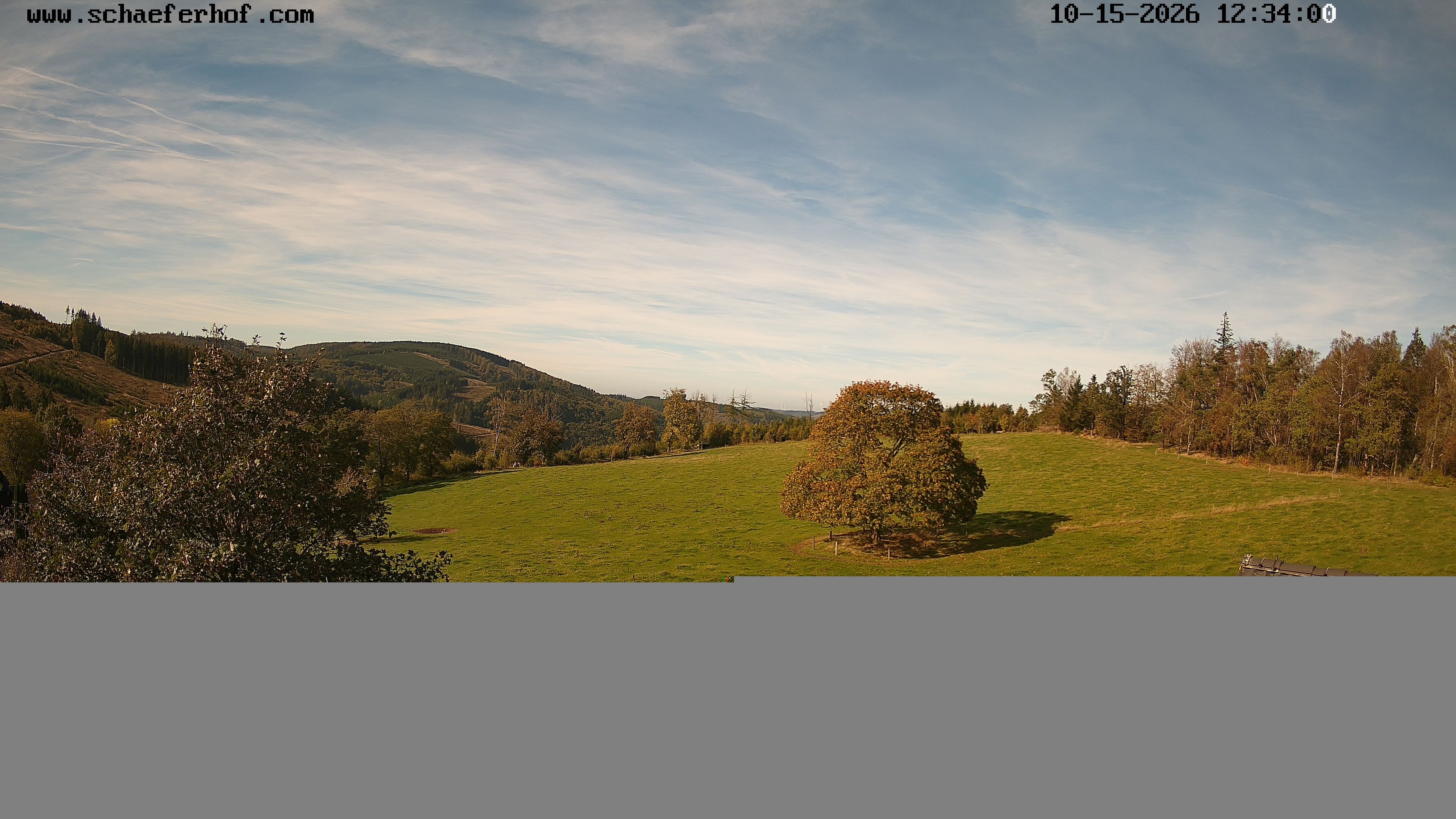 Archiv Foto Webcam Schäferhof im Sauerland