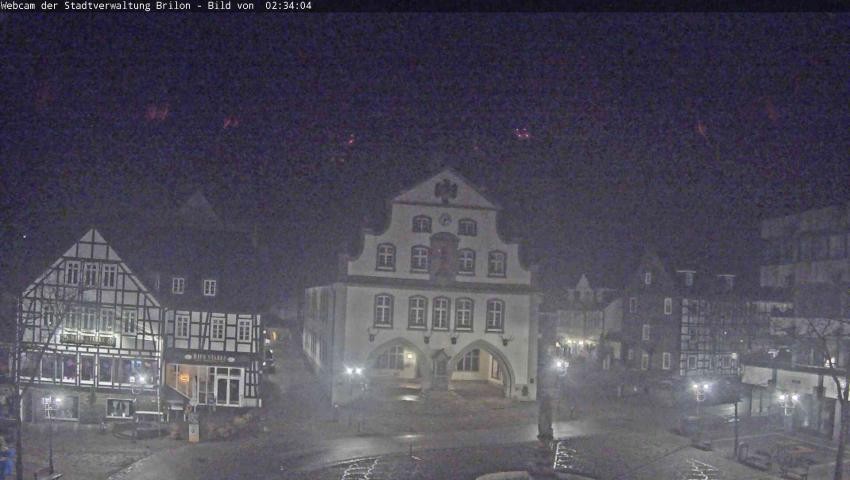Archived image Webcam Town hall Brilon