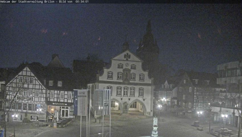 Archived image Webcam Town hall Brilon