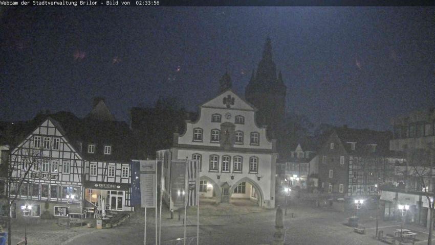 Archived image Webcam Town hall Brilon