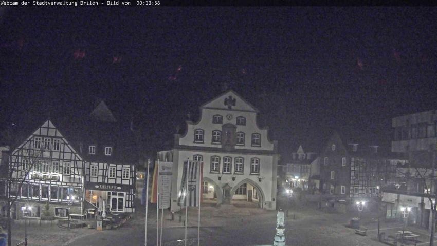 Archived image Webcam Town hall Brilon