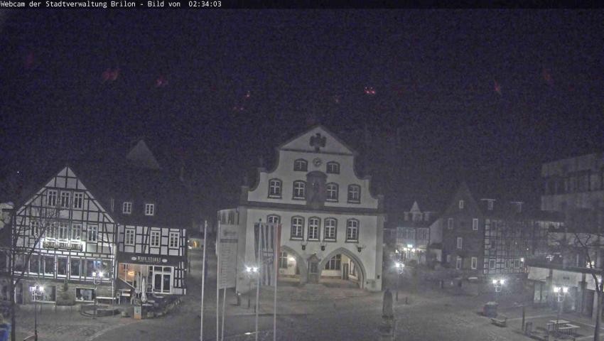 Archived image Webcam Town hall Brilon