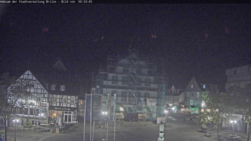 Archived image Webcam Town hall Brilon