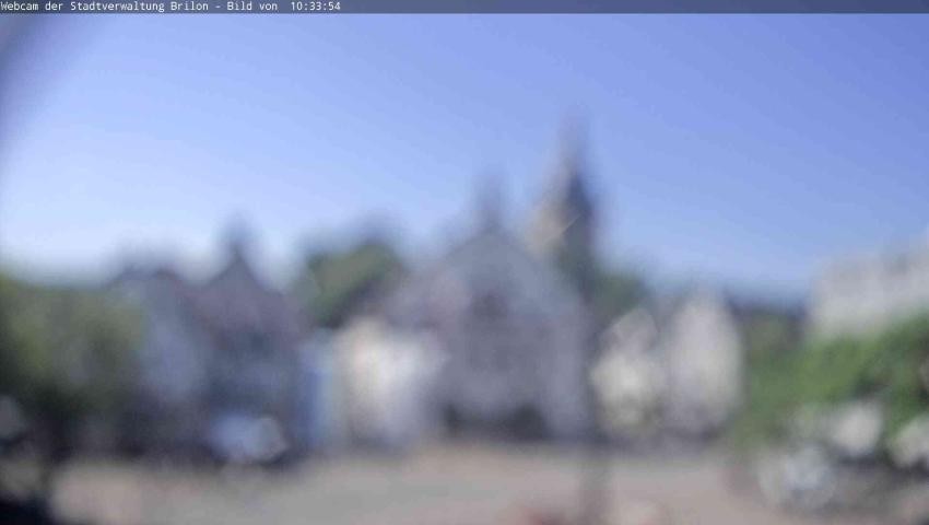 Archived image Webcam Town hall Brilon