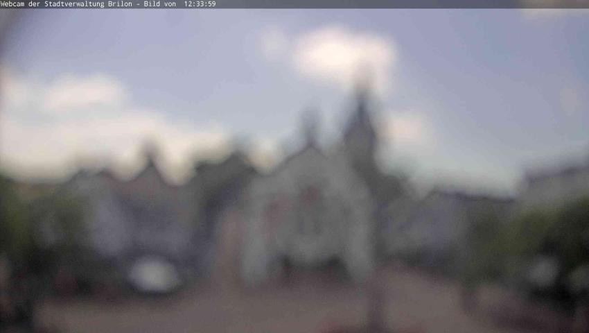 Archived image Webcam Town hall Brilon