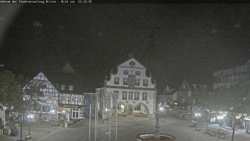 Archived image Webcam Town hall Brilon
