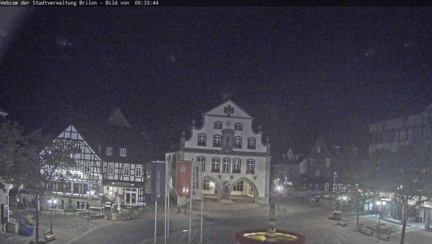 Archived image Webcam Town hall Brilon