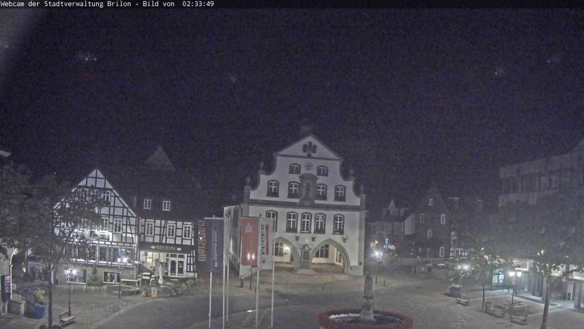 Archived image Webcam Town hall Brilon