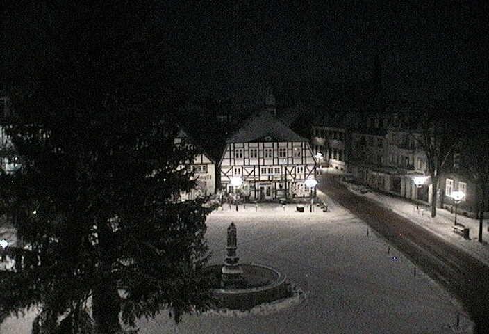 Archived image Webcam Brilon: Market Place