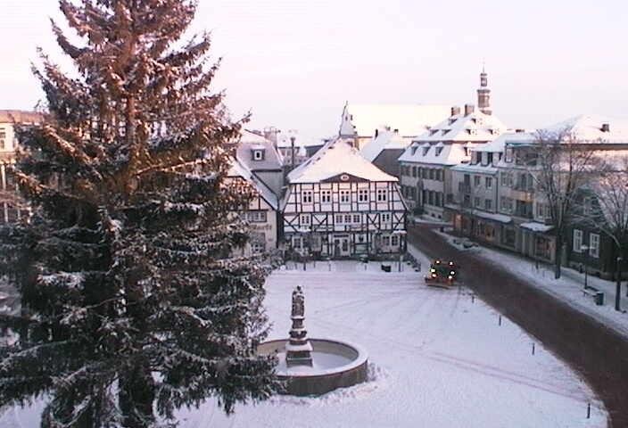 Archived image Webcam Brilon: Market Place