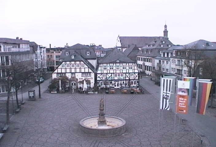 Archived image Webcam Brilon: Market Place