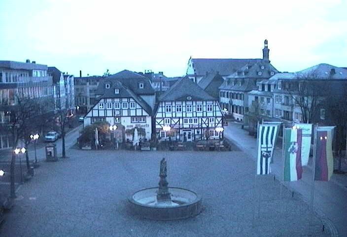 Archived image Webcam Brilon: Market Place