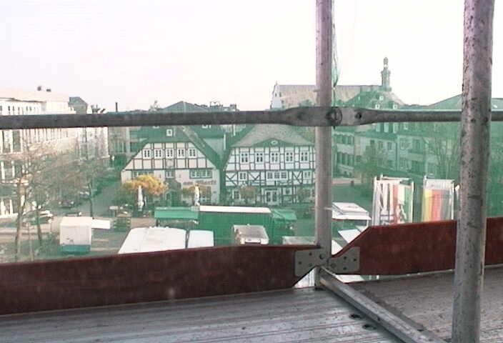 Archived image Webcam Brilon: Market Place