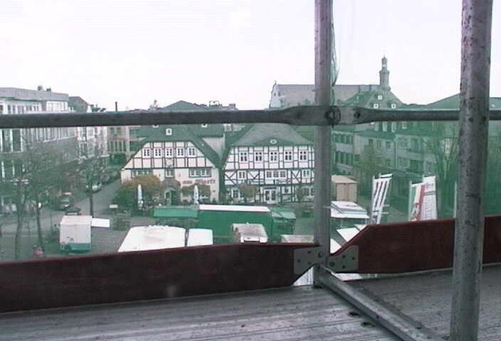 Archived image Webcam Brilon: Market Place
