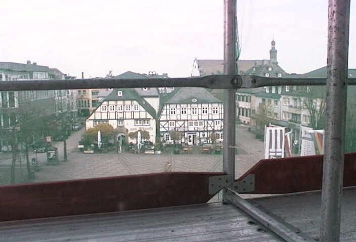 Archived image Webcam Brilon: Market Place